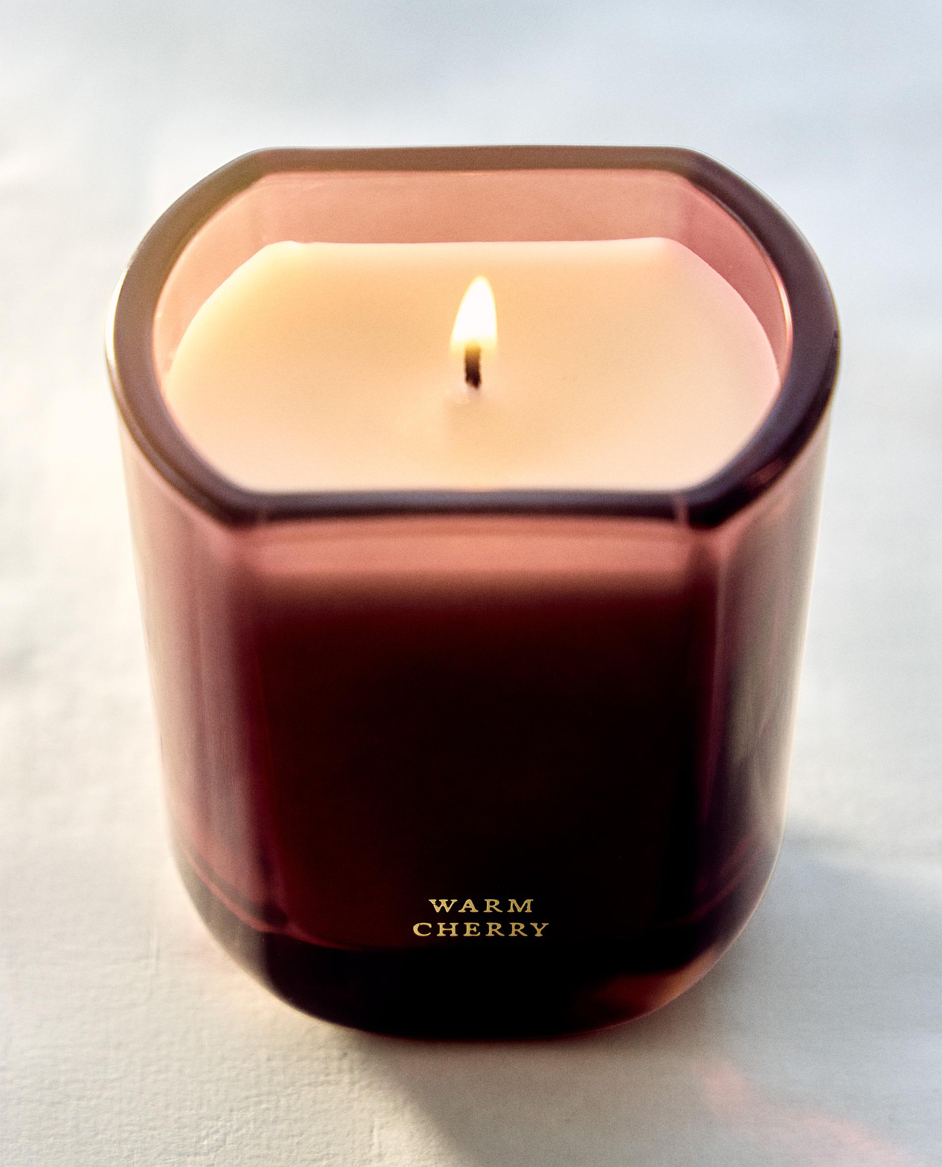 (220 G) WARM CHERRY SCENTED CANDLE product thumbnail 6