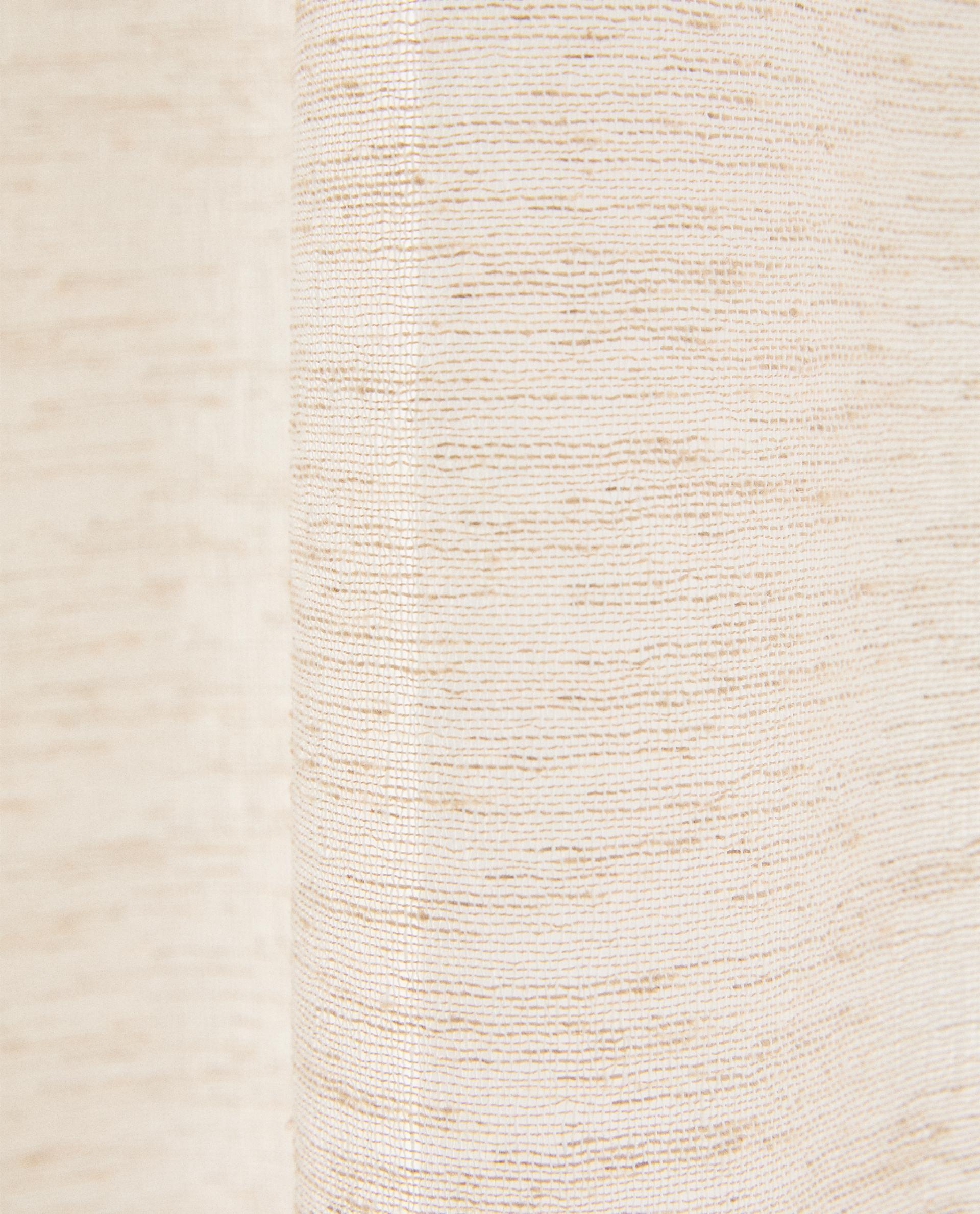 SHEER DOUBLE-WIDTH CURTAIN WITH LOW OPACITY product thumbnail 2