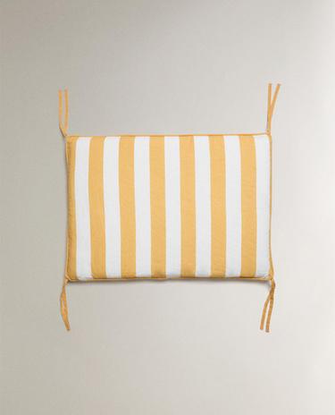 STRIPED BENCH BACK CUSHION