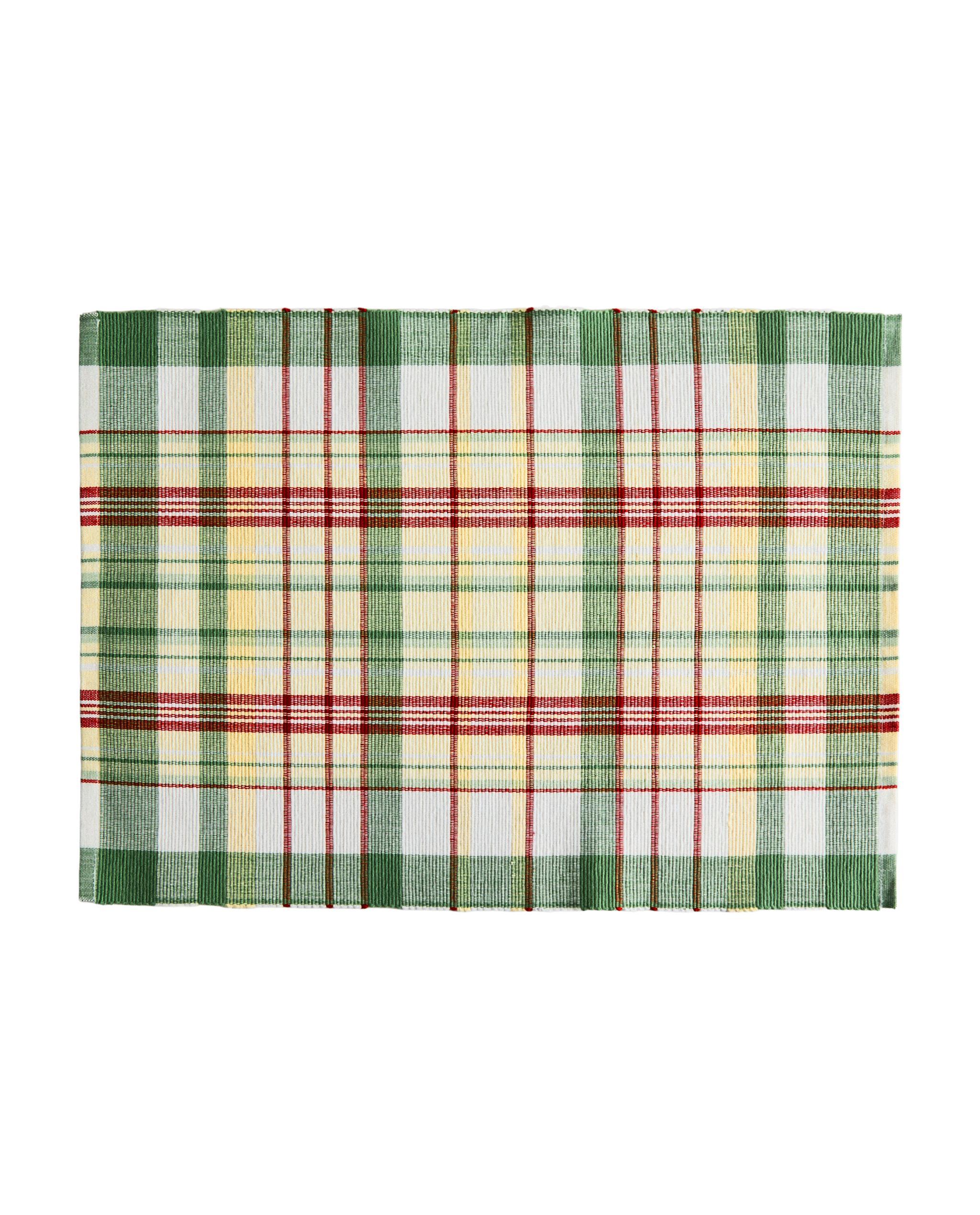 PACK OF COLOURED CHECK PLACEMATS (PACK OF 2) product thumbnail 5