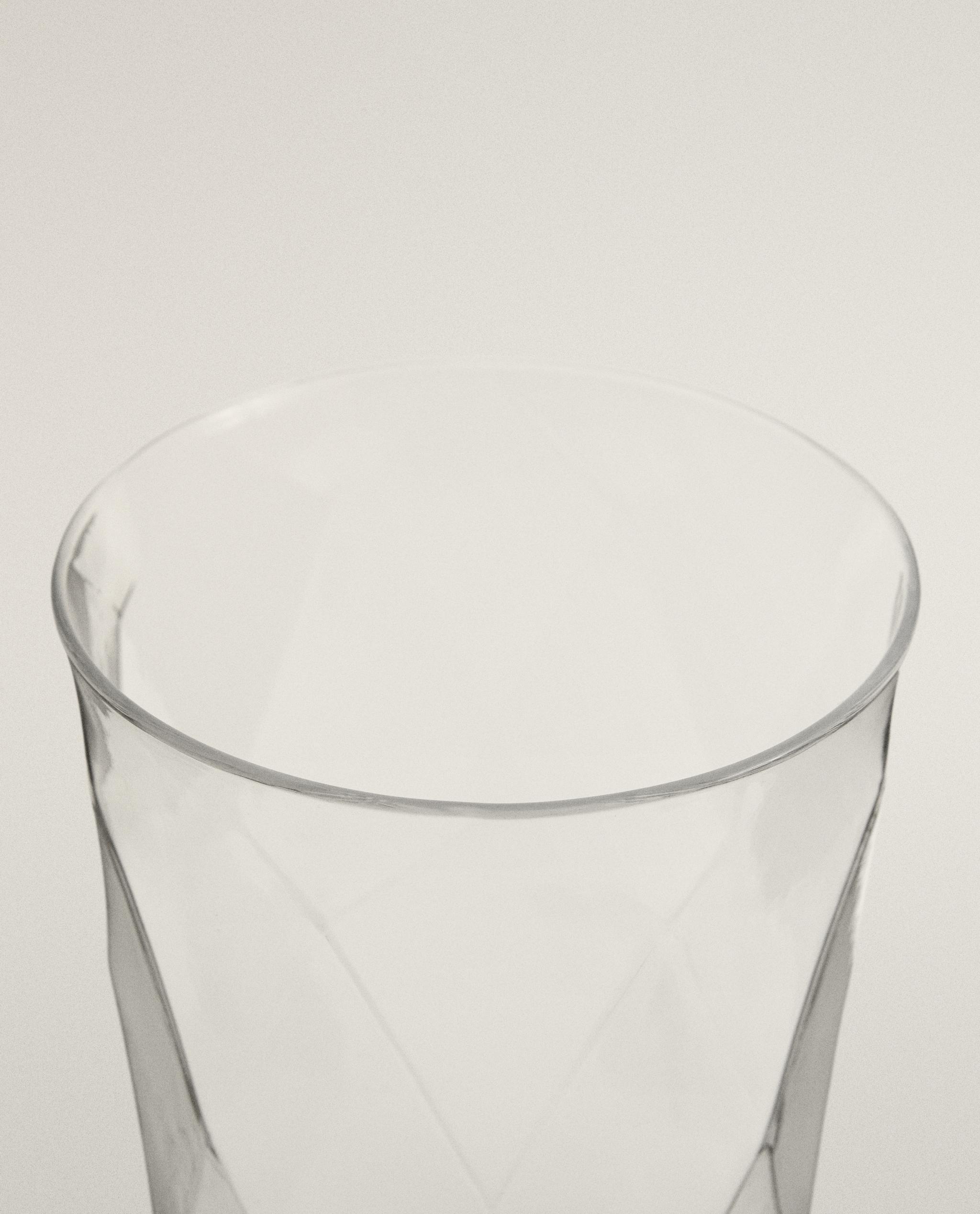 DECORATIVE TALL GLASS VASE product thumbnail 4