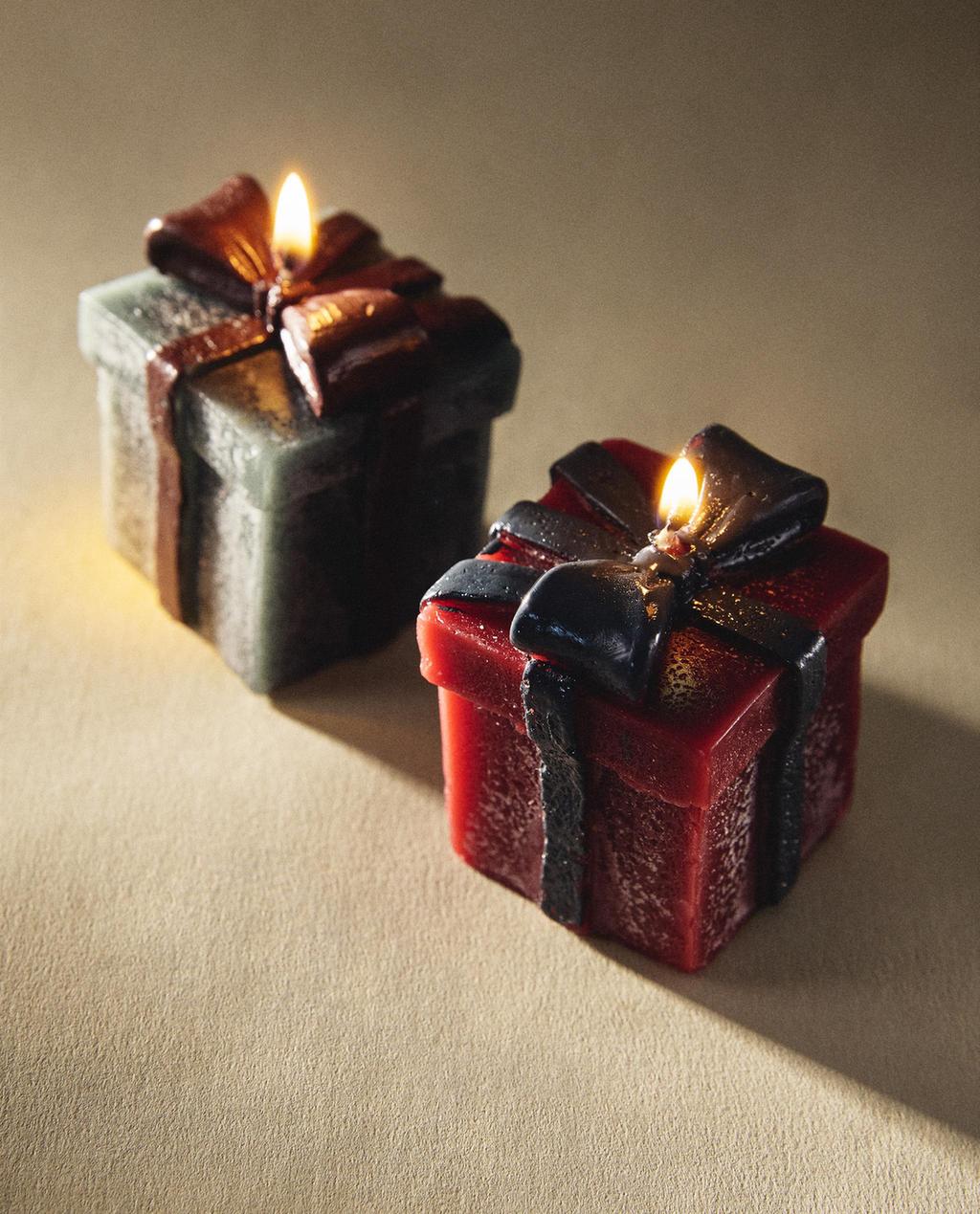Zara Home Gingerbread aromatic candle gift pack (pack of 3)