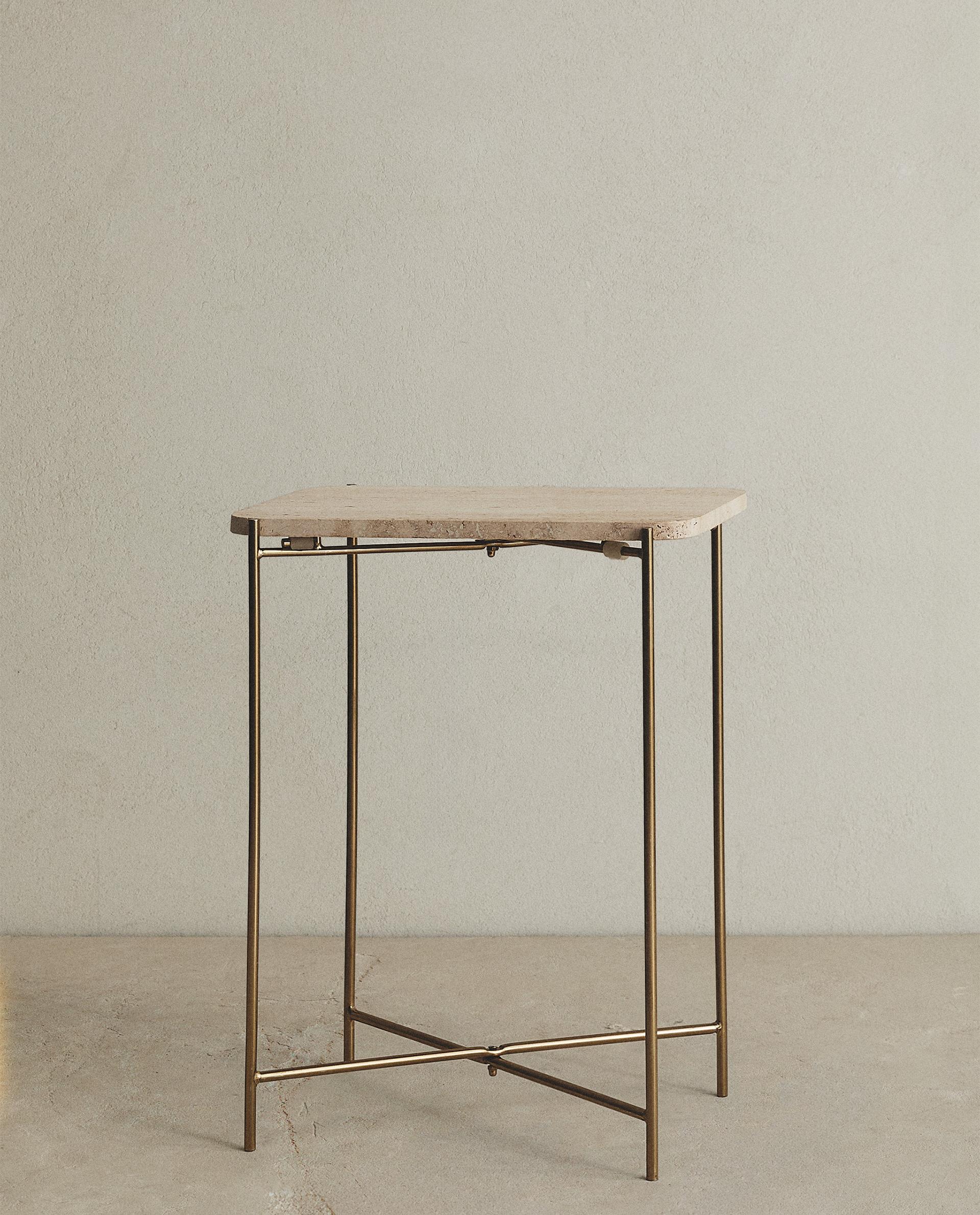 MARBLE SIDE TABLE MARBLE SIDE TABLE