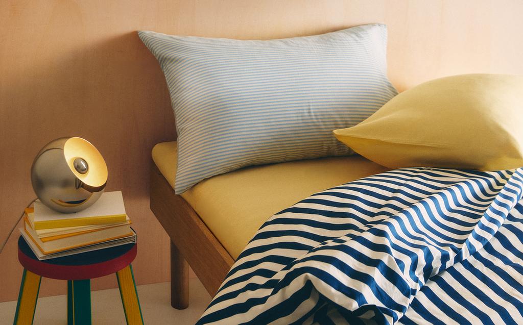 KIDS STRIPED DUVET COVER X THE ANIMALS OBSERVATORY KIDS STRIPED DUVET COVER X THE ANIMALS OBSERVATORY