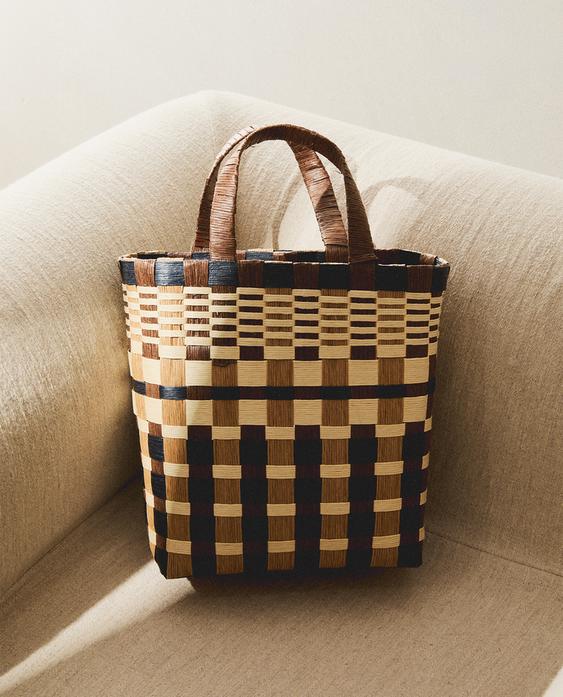 MINI SAC CABAS MULTICOLORE