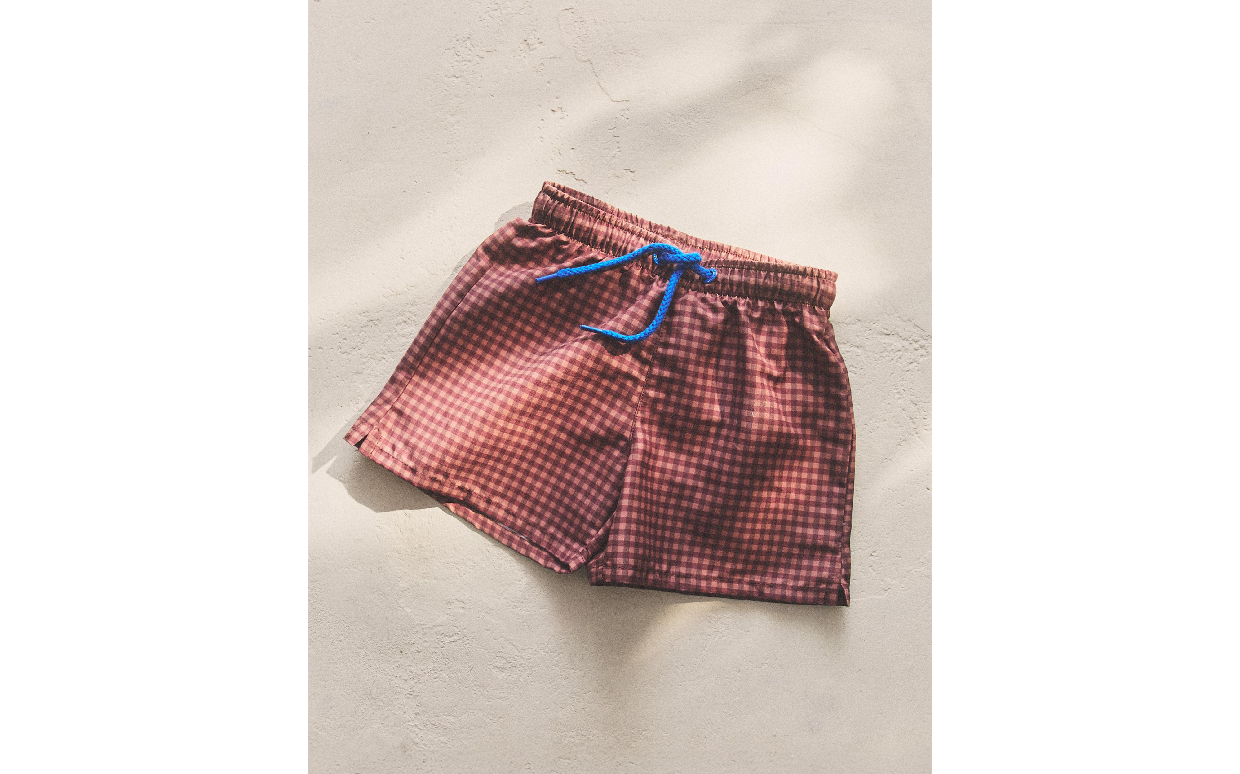 KIDS' CHECK BEACH SWIMMING TRUNKS product thumbnail 6