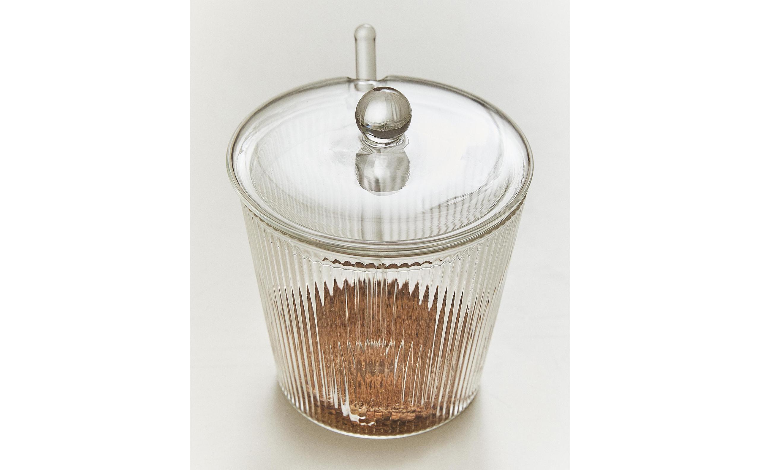 BOROSILICATE GLASS SUGAR BOWL product thumbnail 3