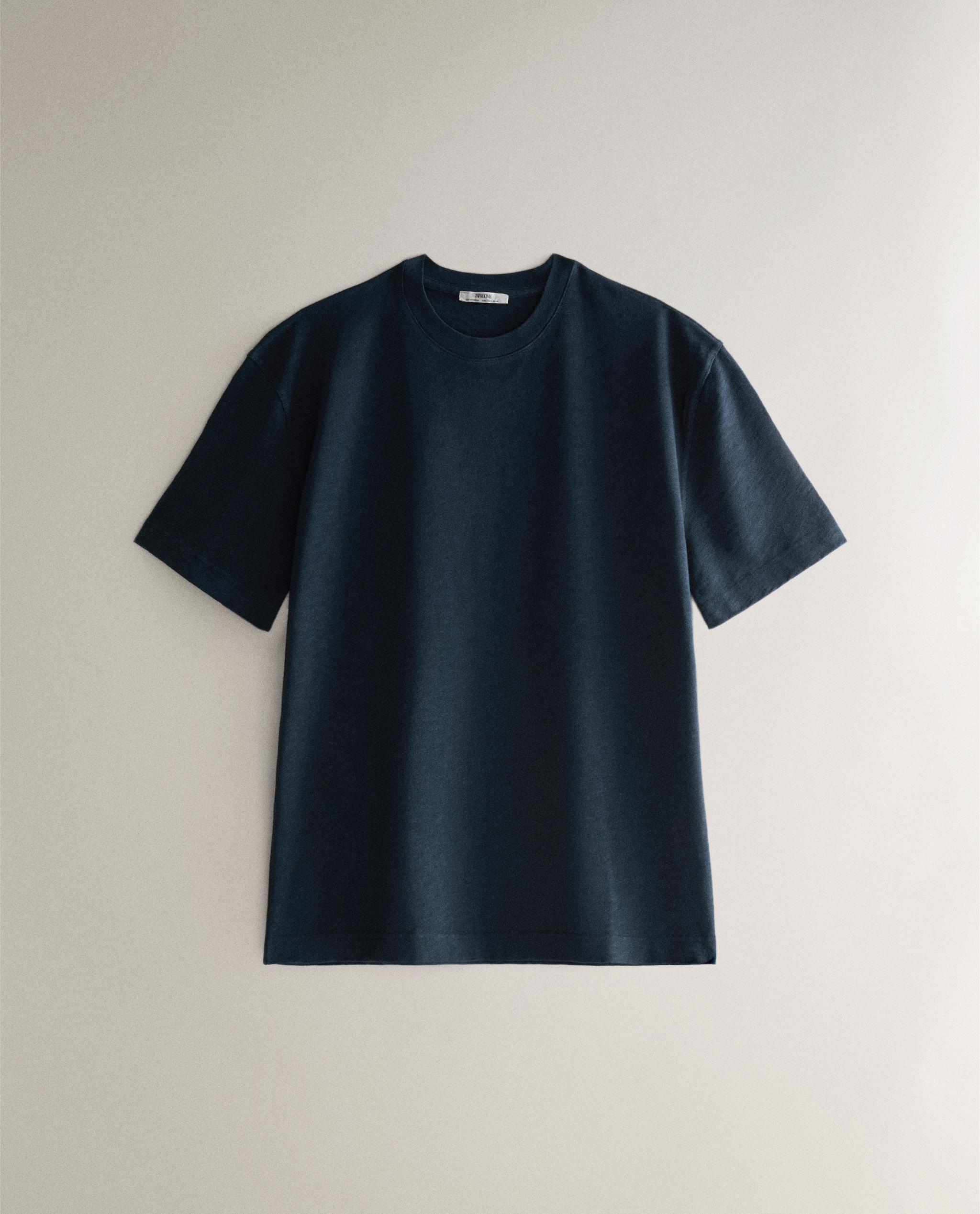 SHORT SLEEVE COTTON T-SHIRT product thumbnail 3