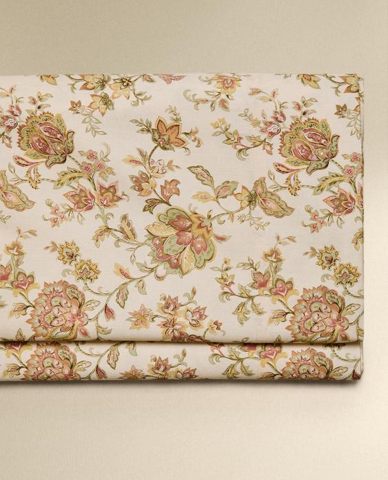 FLORAL SATEEN FLAT SHEET FLORAL SATEEN FLAT SHEET