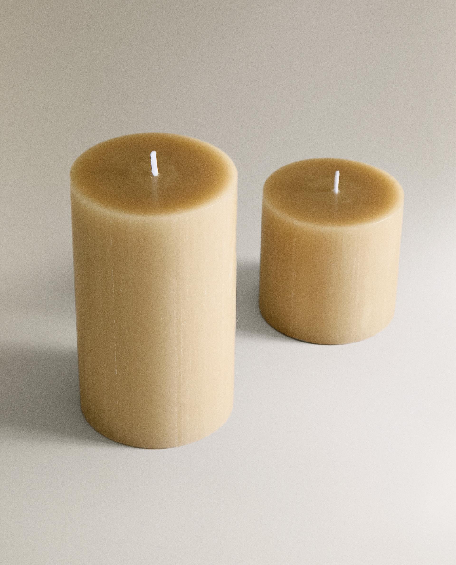 DECORATIVE CYLINDRICAL CANDLE product thumbnail 5