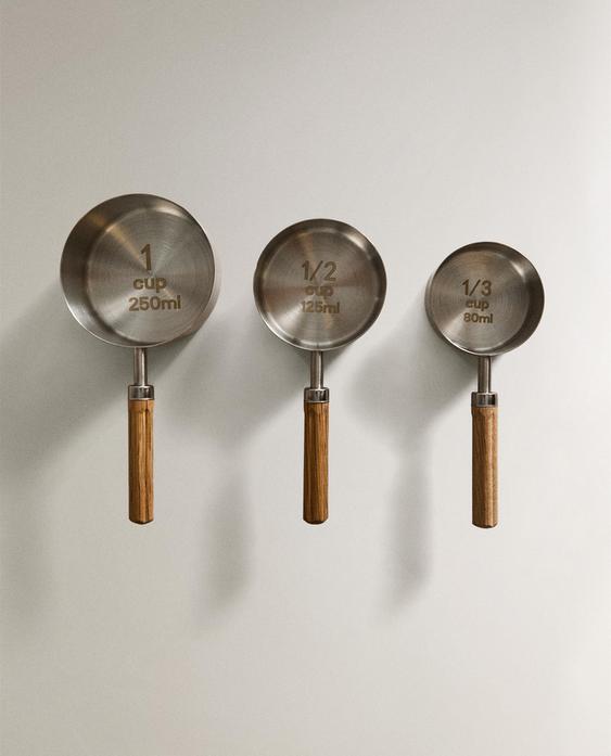 طقم ملاعق قياس خشب