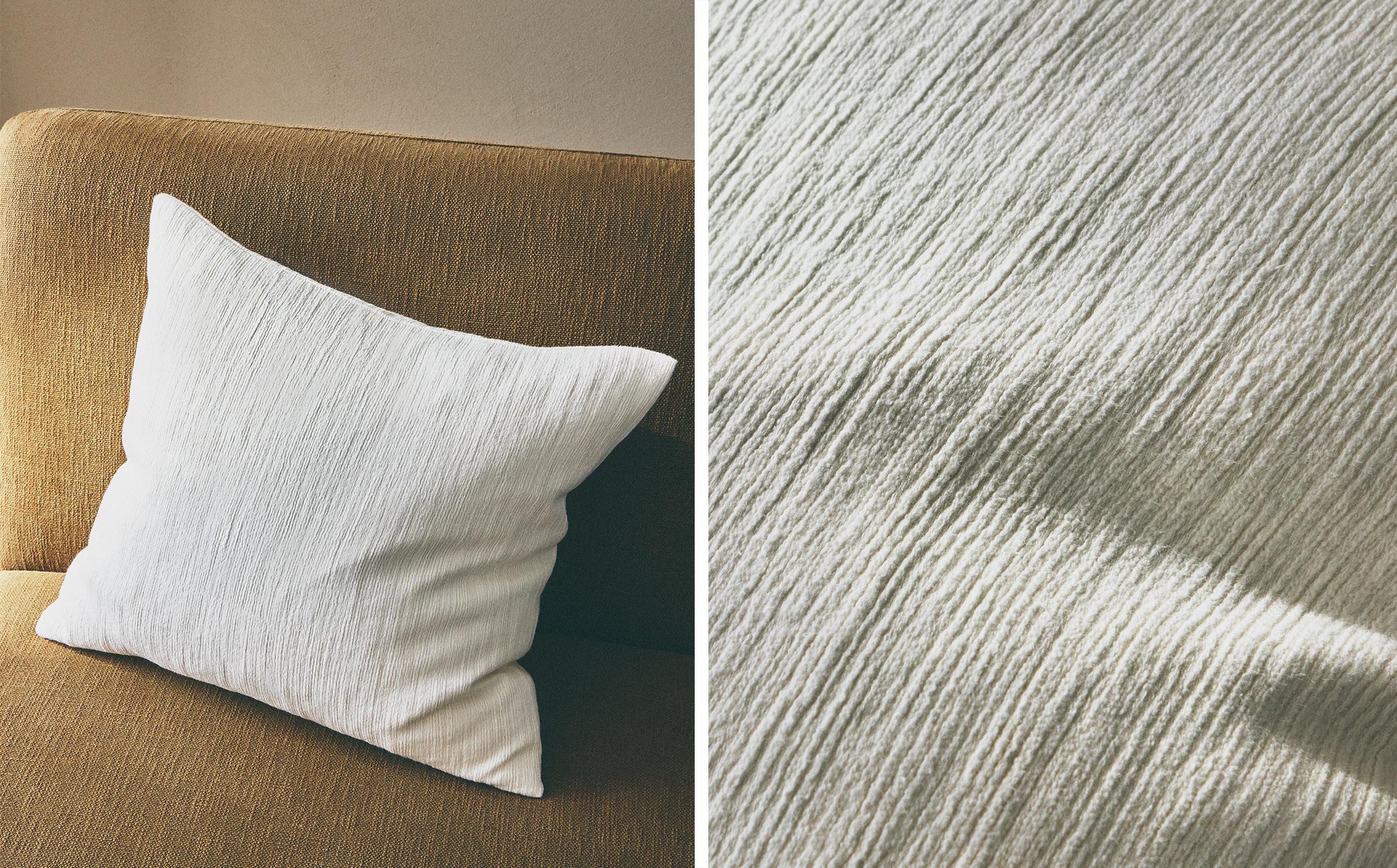ベッドルームにふさわしいクッションカバー | Zara Home 日本