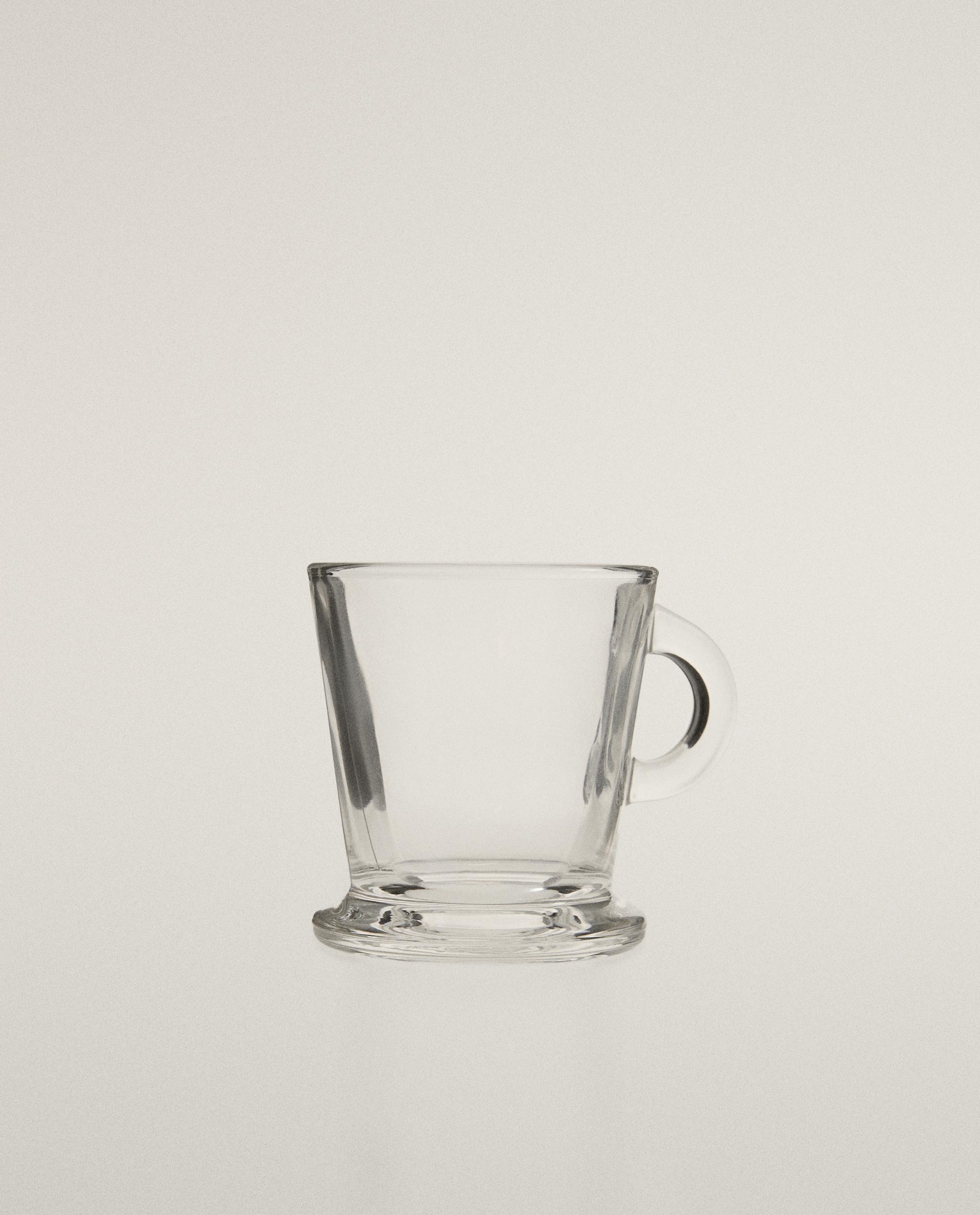 TRANSPARENT GLASS ESPRESSO CUP product thumbnail 6