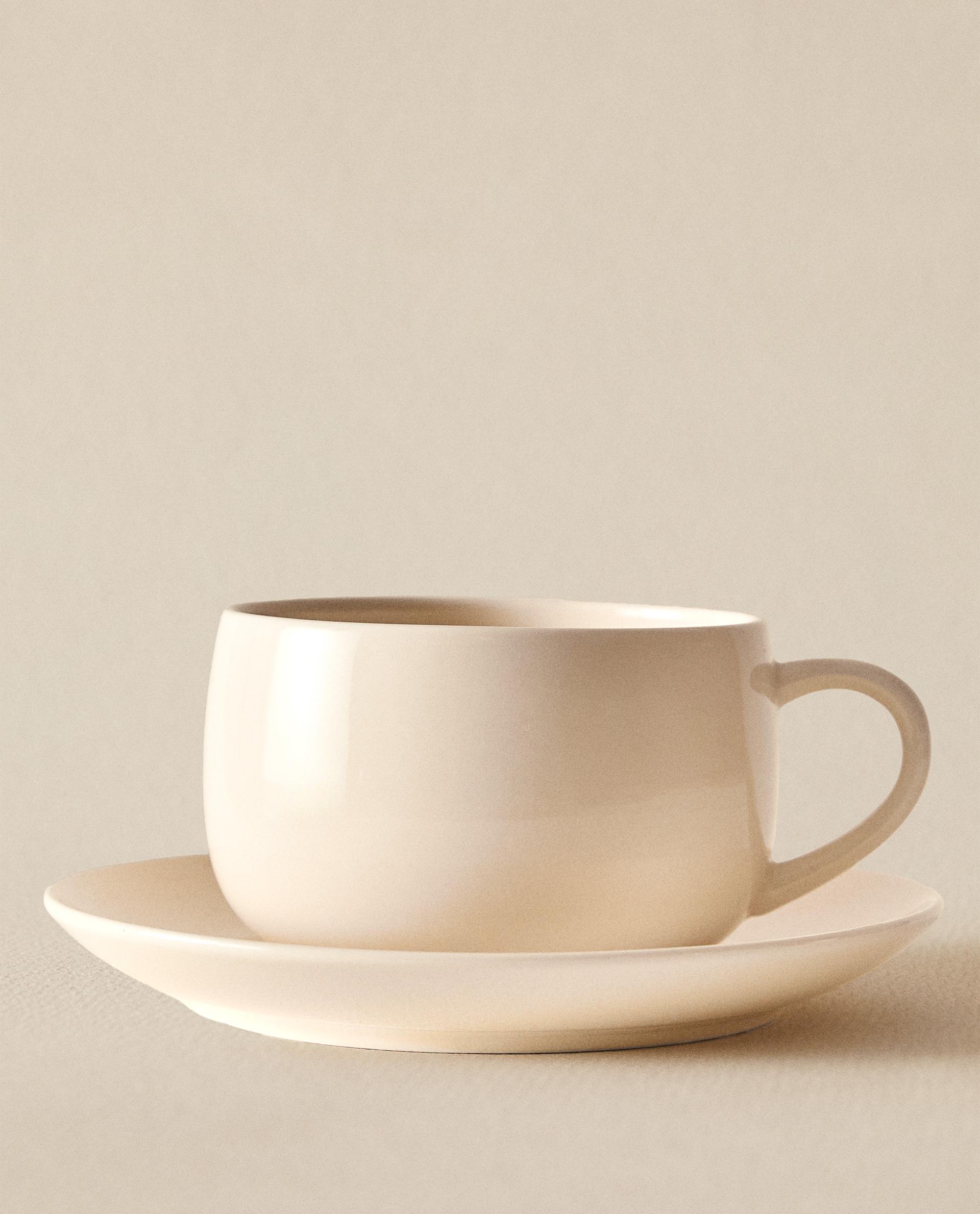 無地柄 ストーンウェア ティーカップ | Zara Home 日本/Japan