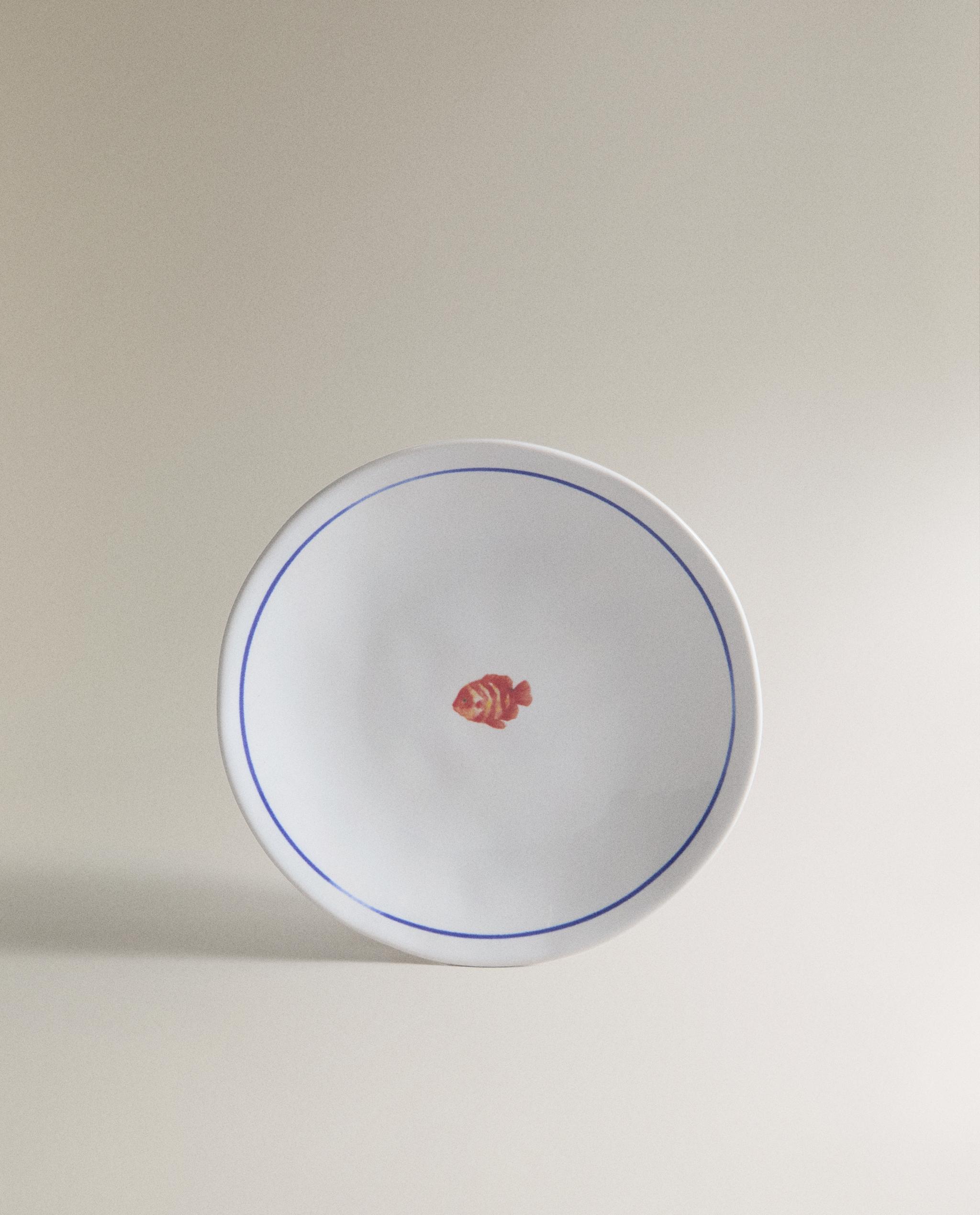 MARINE ANIMAL STONEWARE SIDE PLATE product thumbnail 16