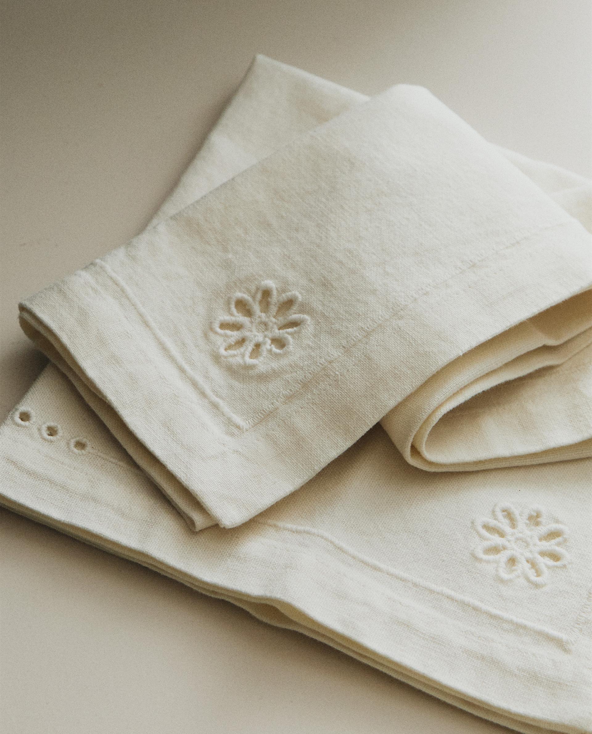 エンブロイダリー テーブルナプキン（x 2 セット） | Zara Home 日本/Japan