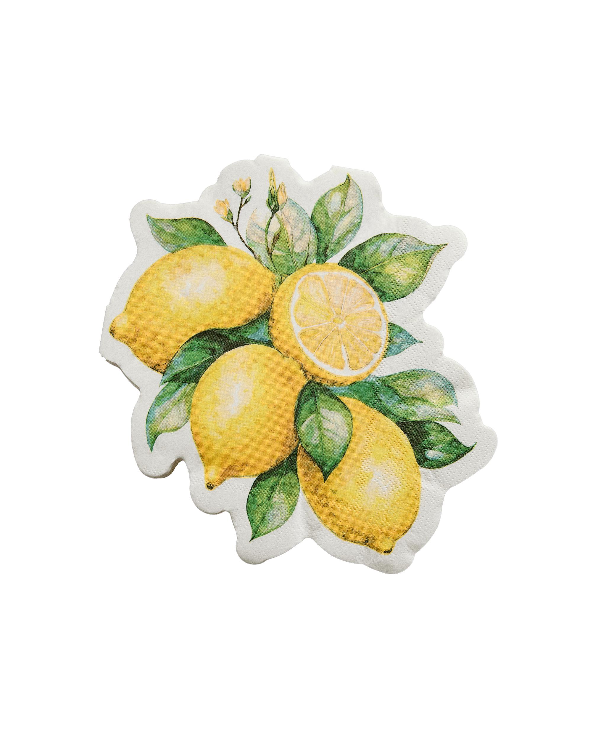 PACK OF LEMON PAPER NAPKINS (PACK OF 20) product thumbnail 6