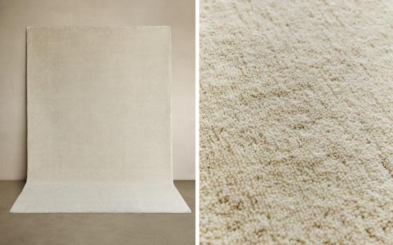 SOLID WOOL RUG