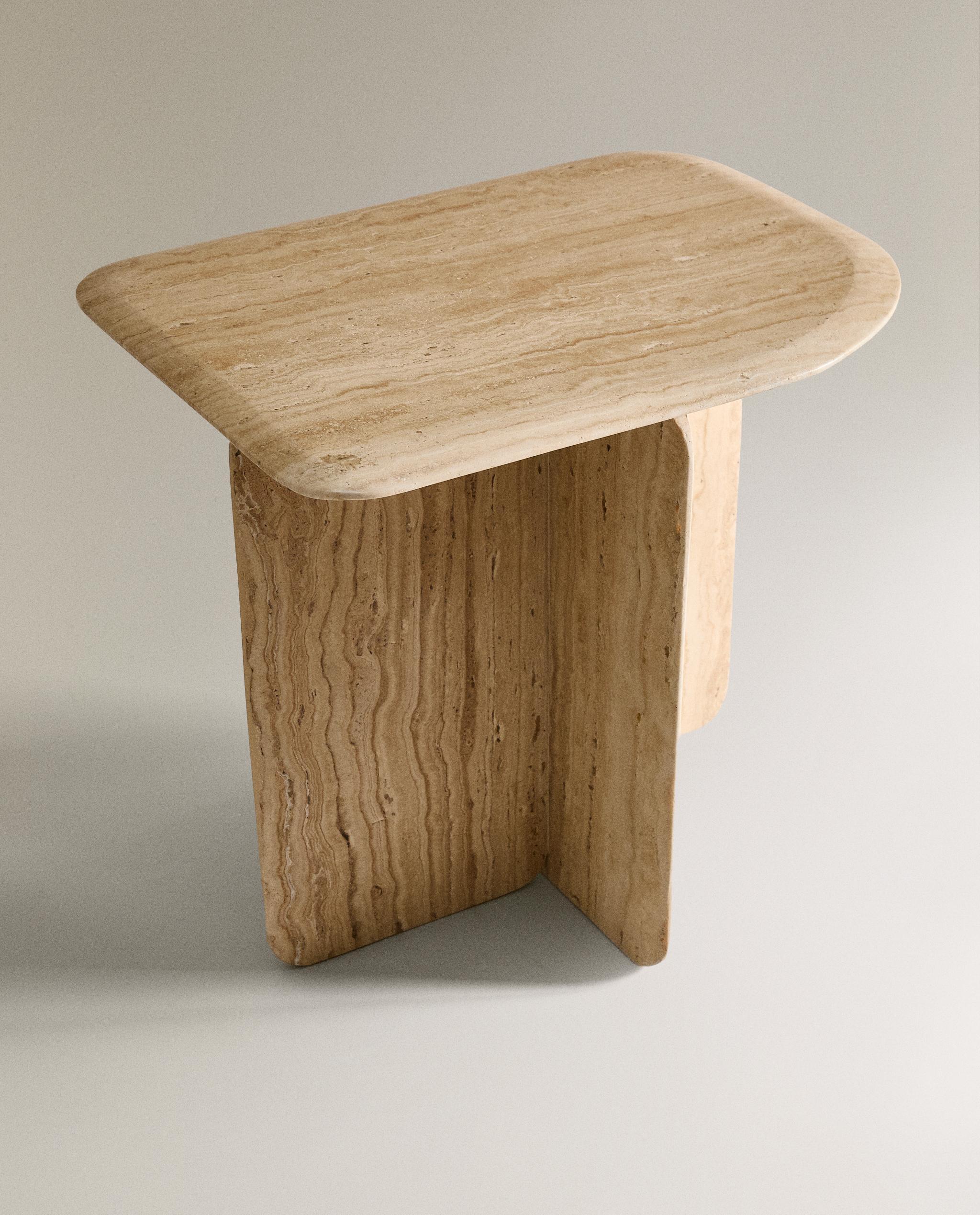 トラバーチン サイドテーブル | Zara Home 日本/Japan