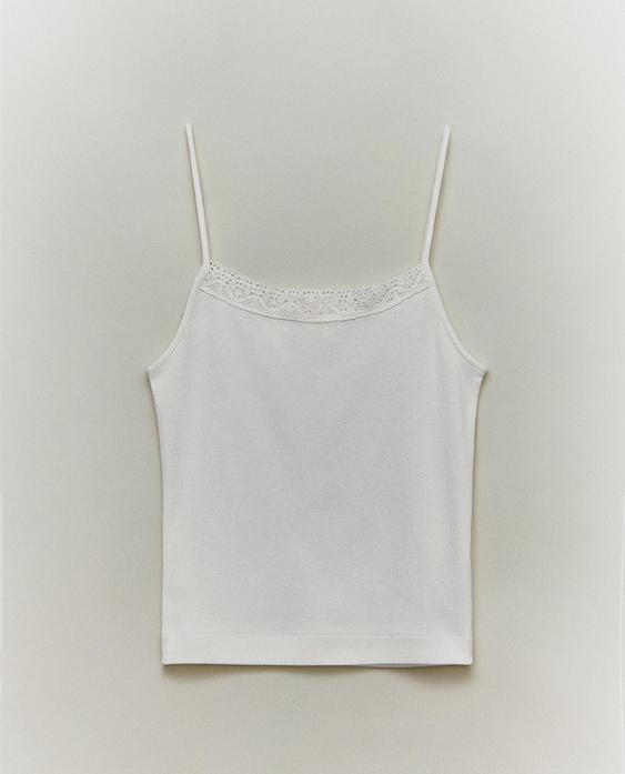 KATOENEN JERSEY TOP