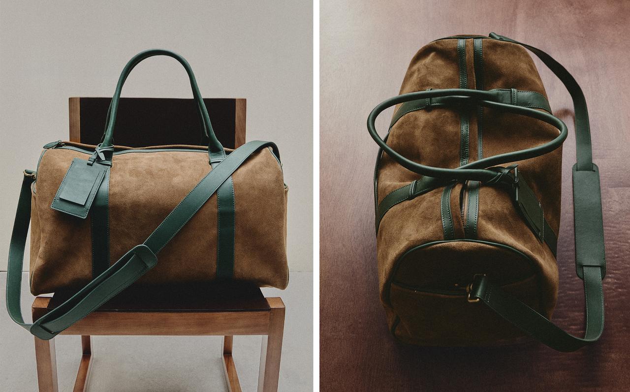 LEATHER TRAVEL BAG LEATHER TRAVEL BAG