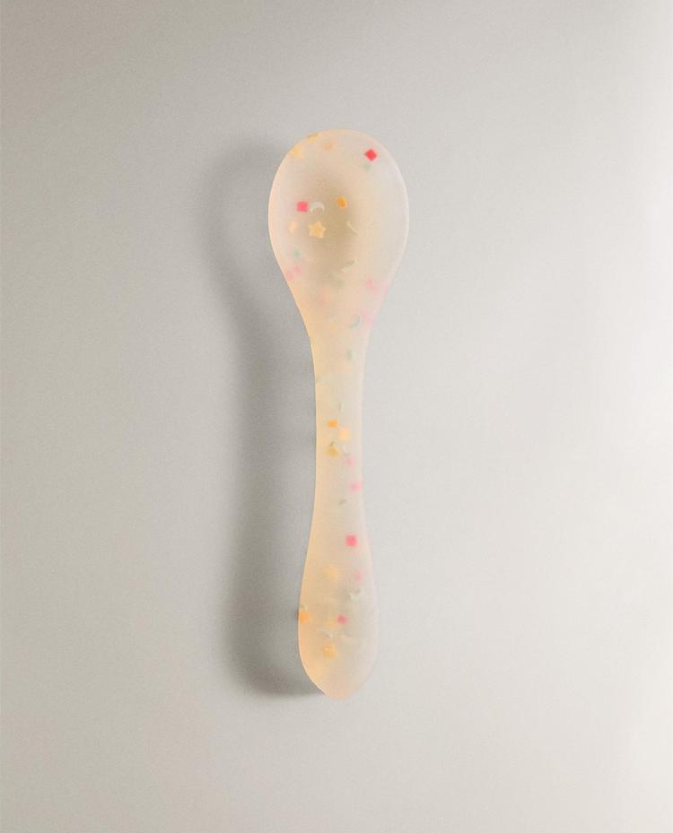 KIDS' SILICONE CONFETTI SPOON