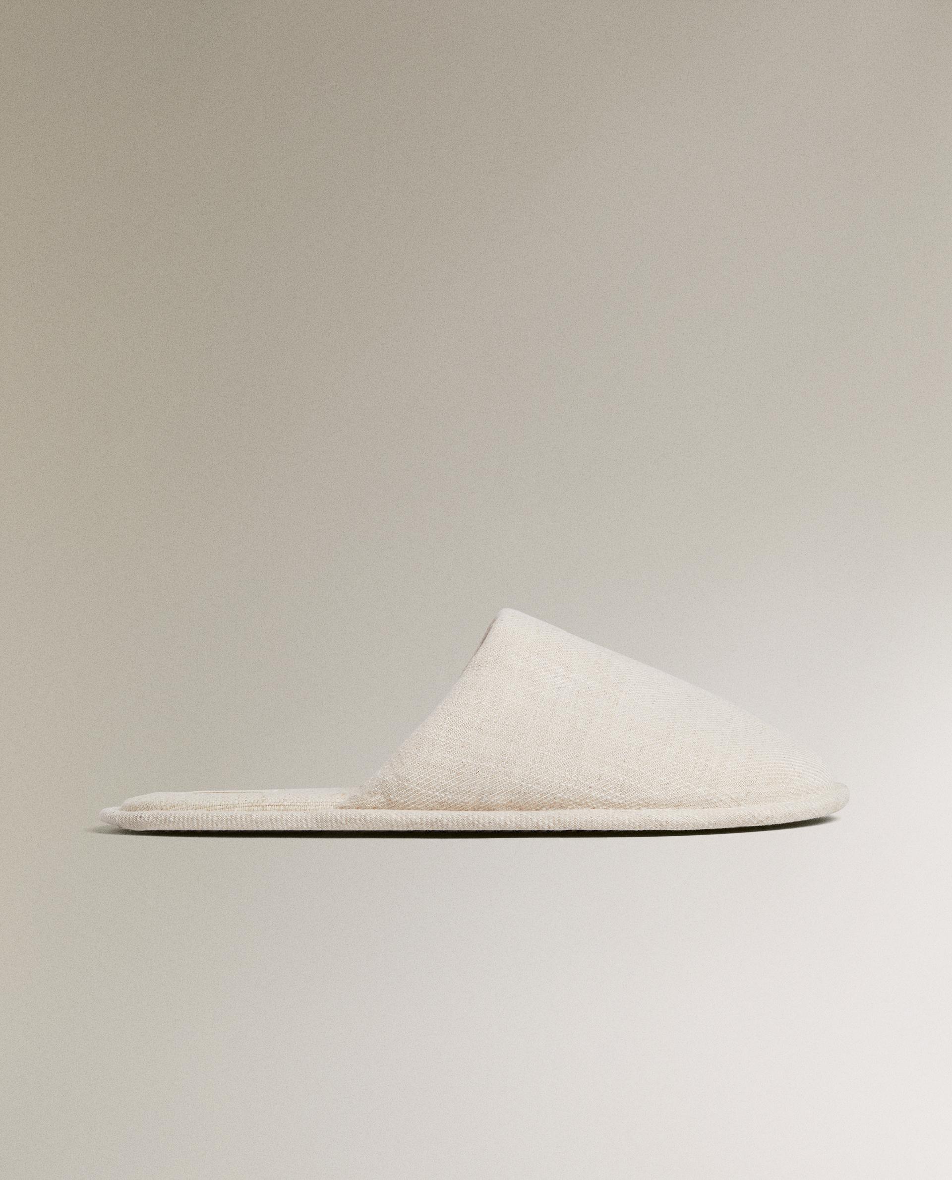ZAPATILLA LINO Zara Home España - Main Image