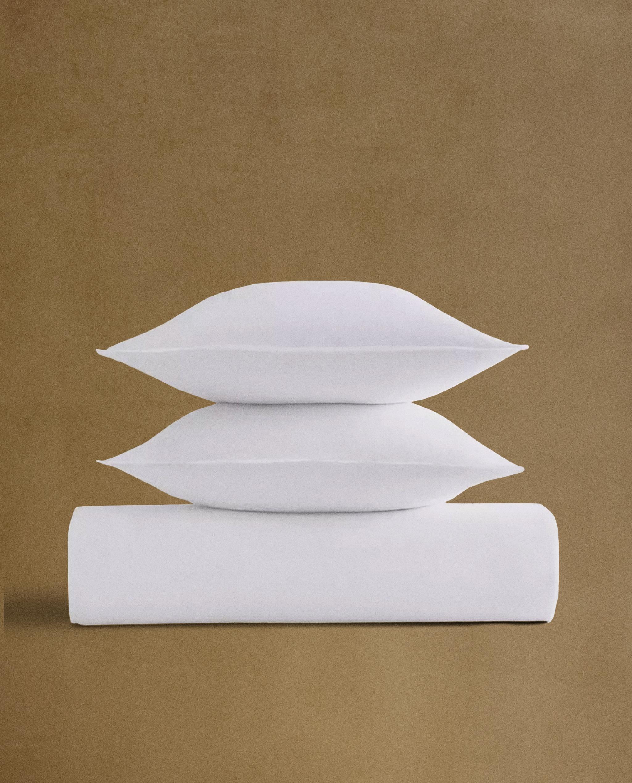ZARA HOME リネン　ベッドカバーと枕カバー2枚セット リネン ベッドカバー | Zara Home 日本/Japan