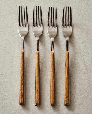 GABELN GRIFF HOLZOPTIK (4ER-PACK)