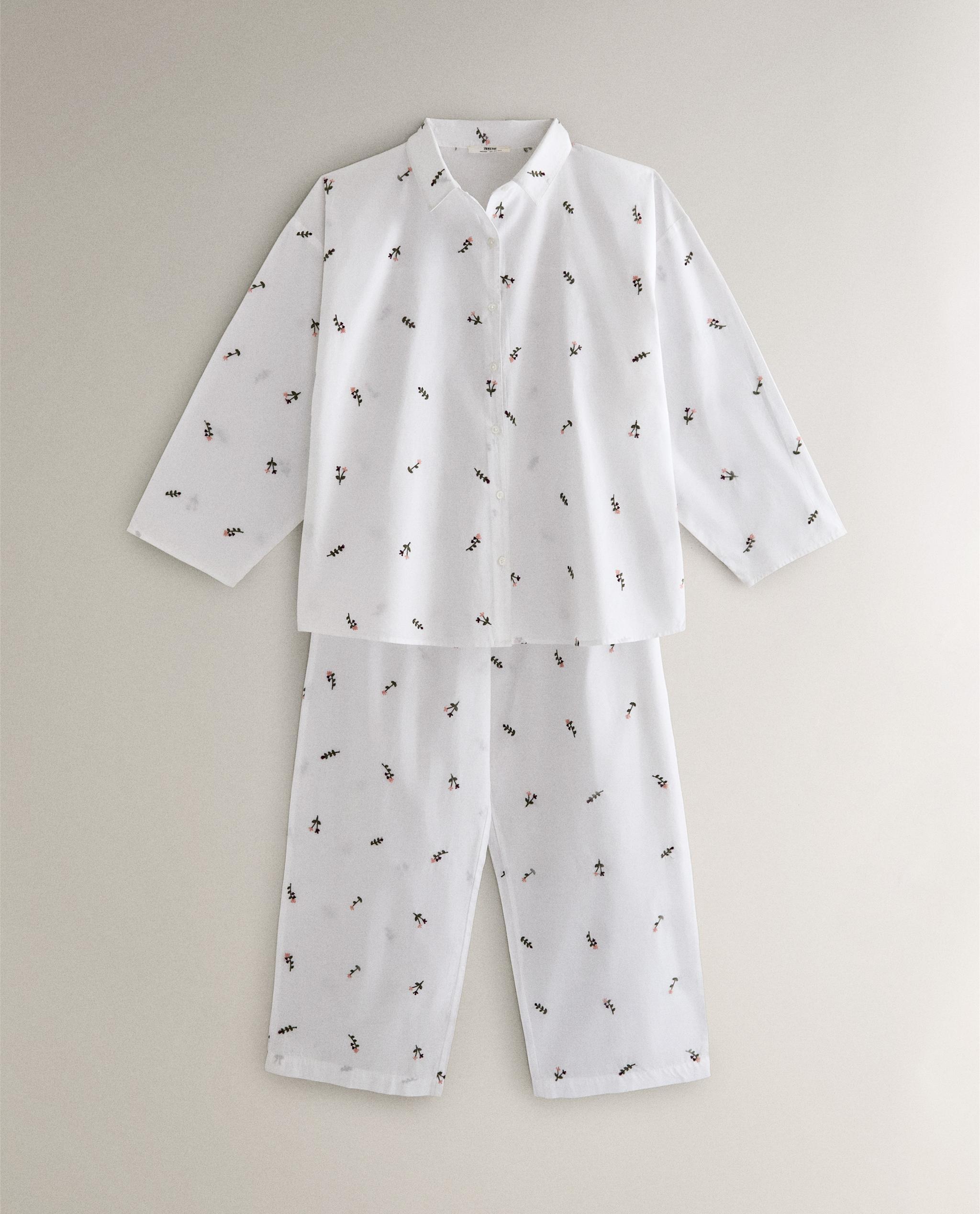 エンブロイダリー フラワー シャツ | Zara Home 日本/Japan