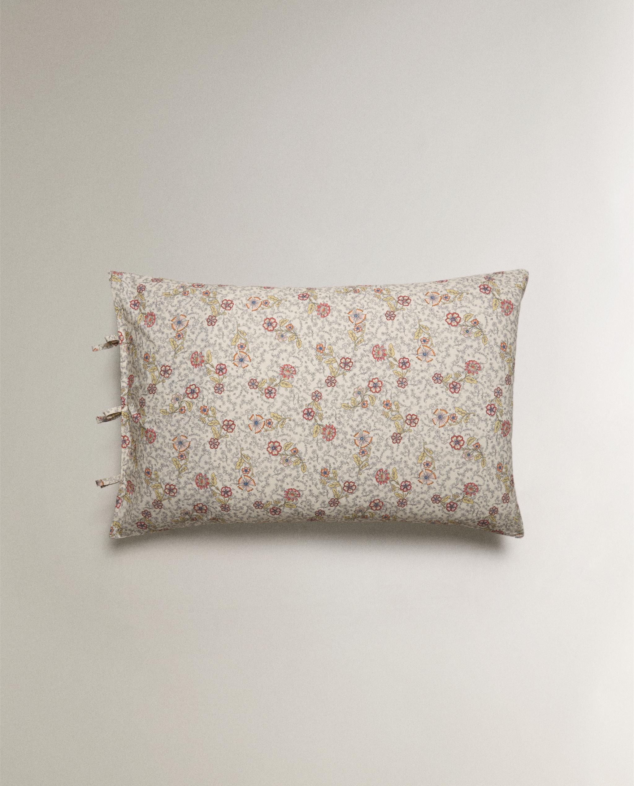 KIDS' FLORAL COTTON PILLOWCASE product thumbnail 7