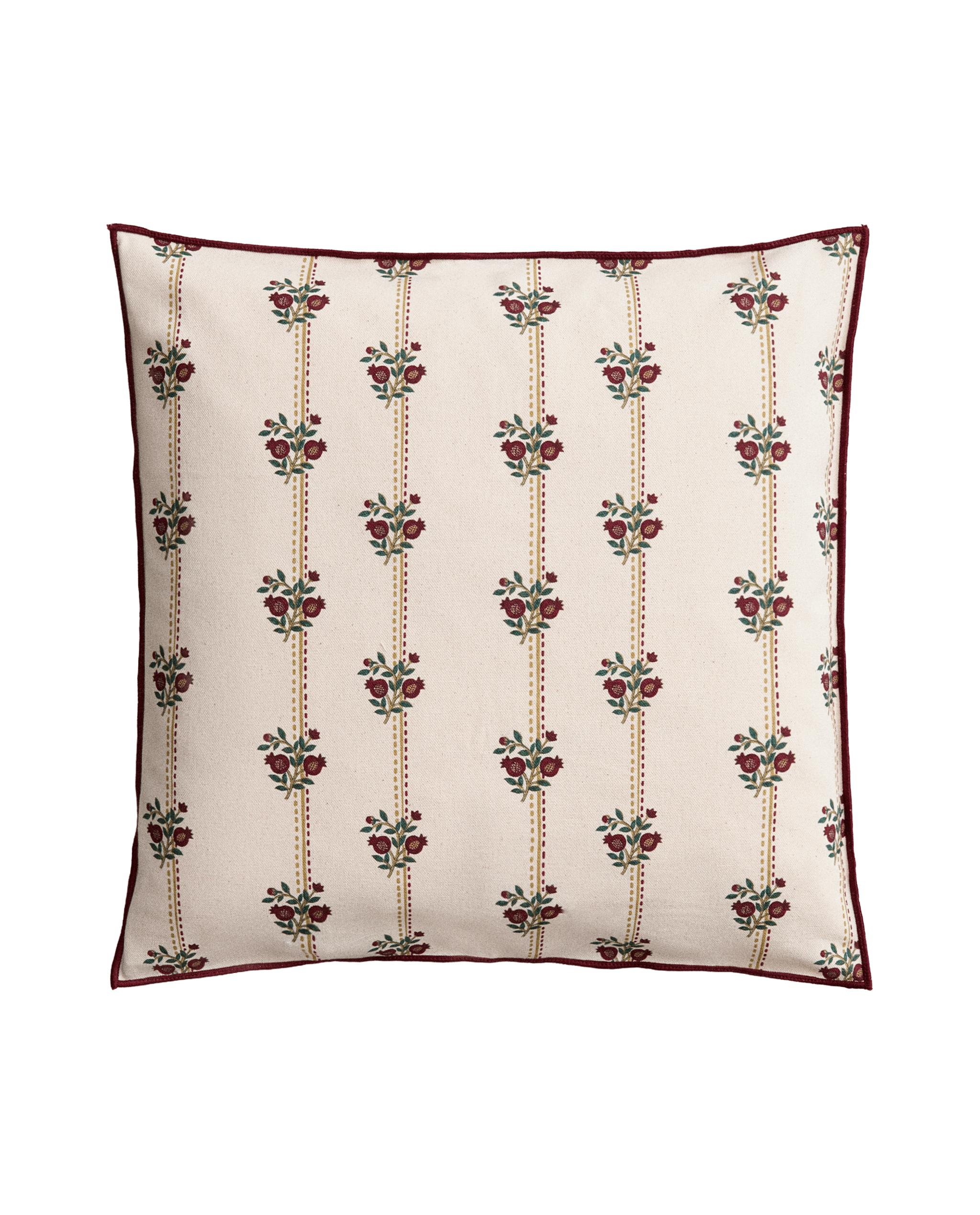 STRIPED AND FLORAL CUSHION COVER product thumbnail 7