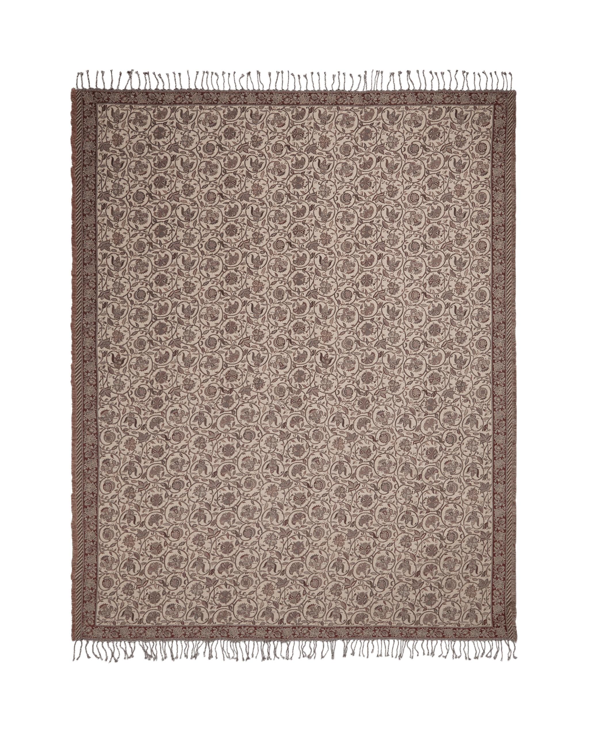 FLORAL JACQUARD THROW product thumbnail 6