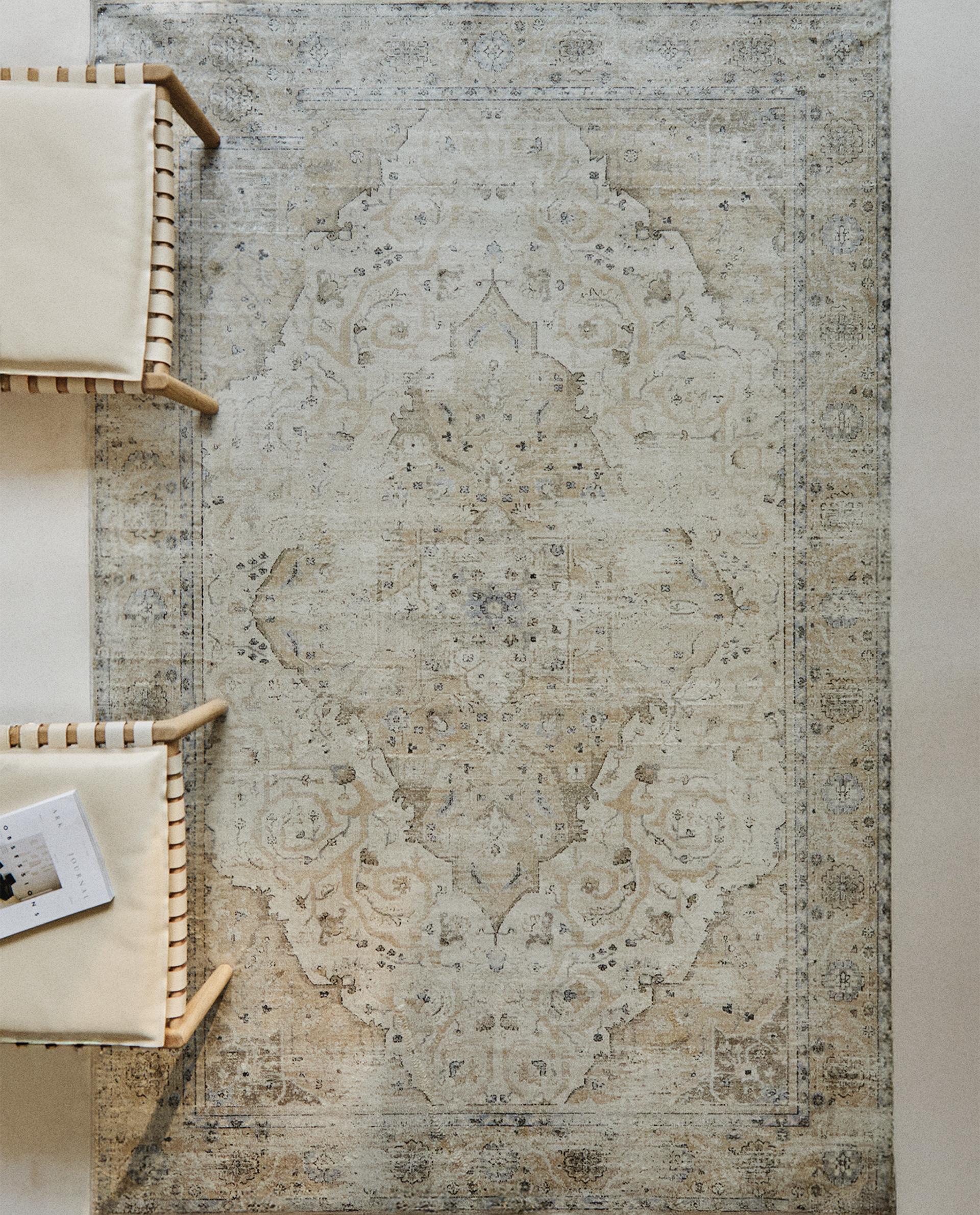 専用 Zara home ザラホーム ヴィンテージラグ 200x300 - メルカリ