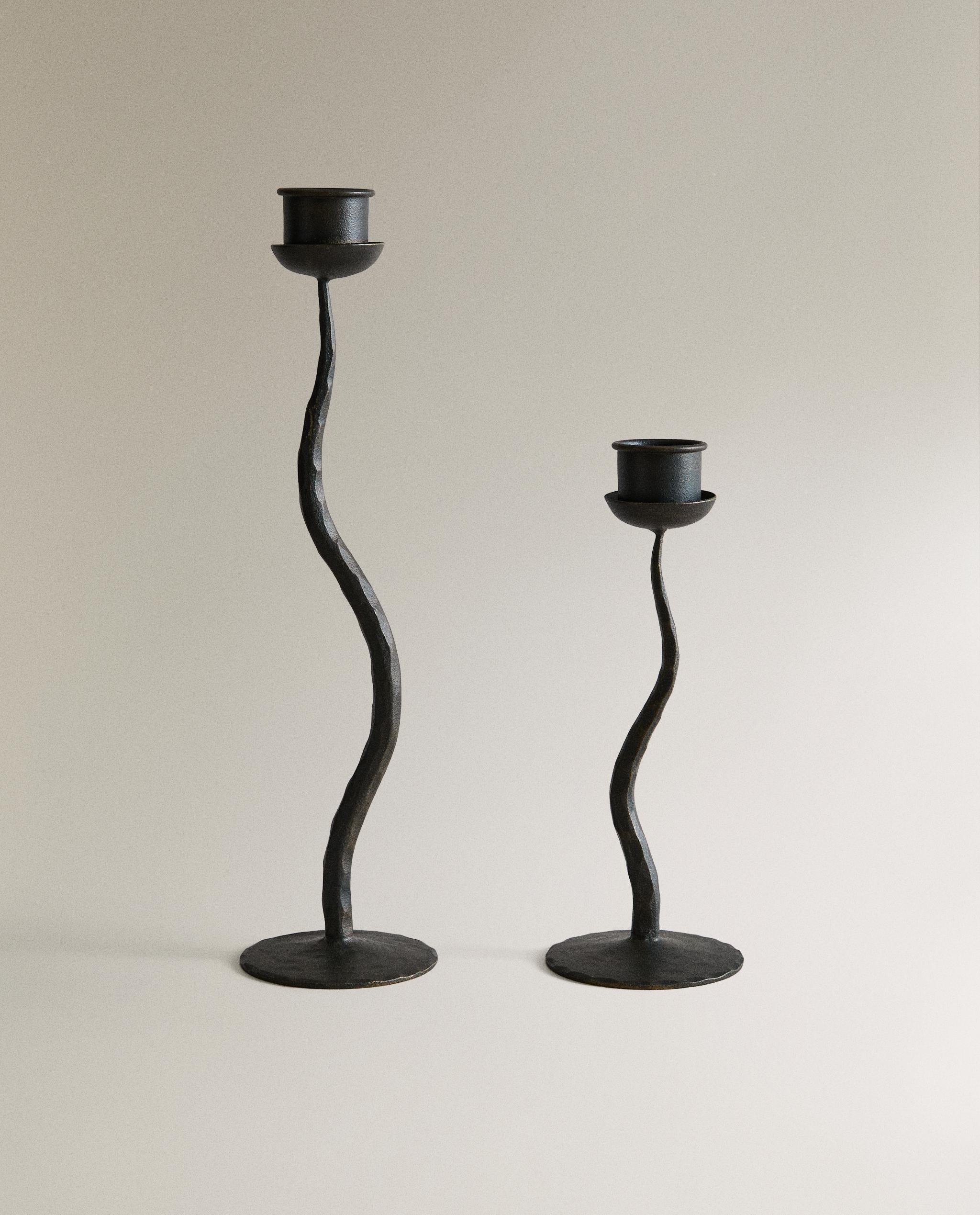 WAVY IRON CANDLE HOLDER product thumbnail 3
