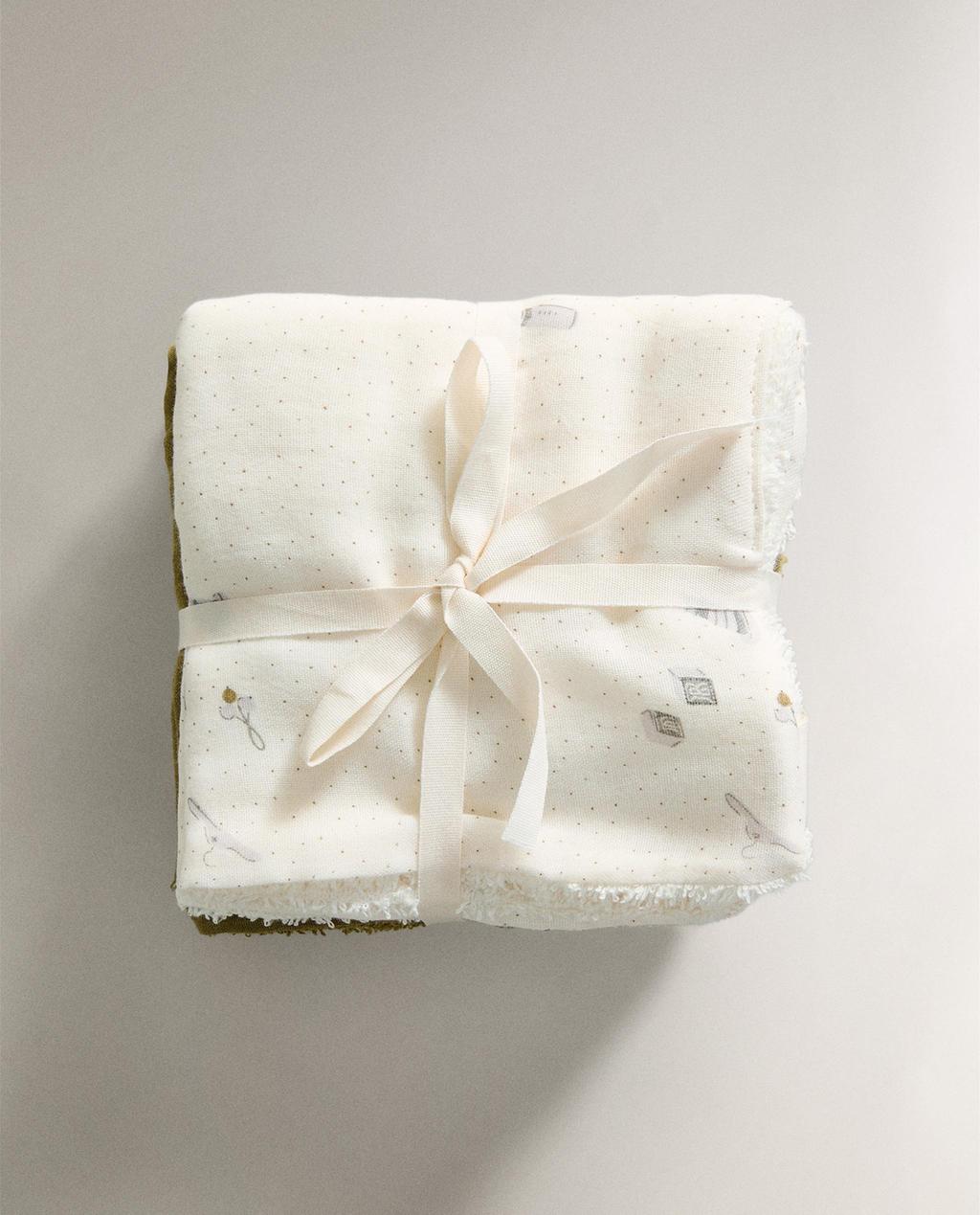 MINI ASCIUGAMANO NEONATO (PACK DA 3) MINI ASCIUGAMANO NEONATO (PACK DA 3)