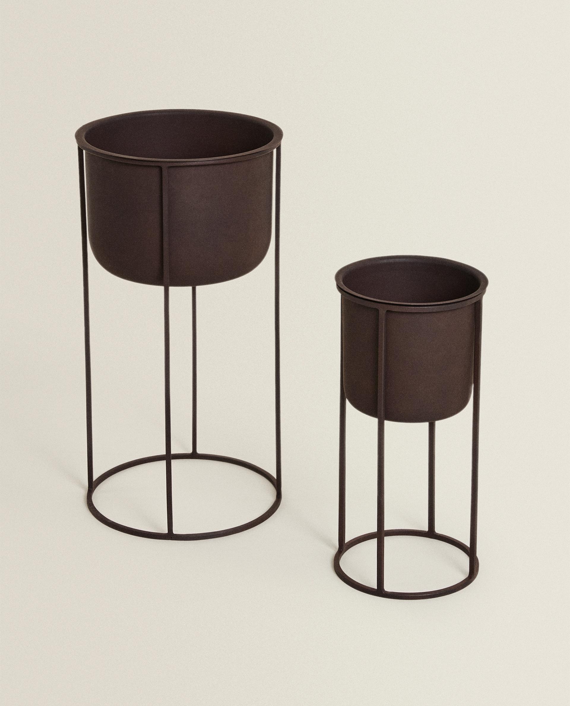 METAL PLANTER | Zara Home Canada