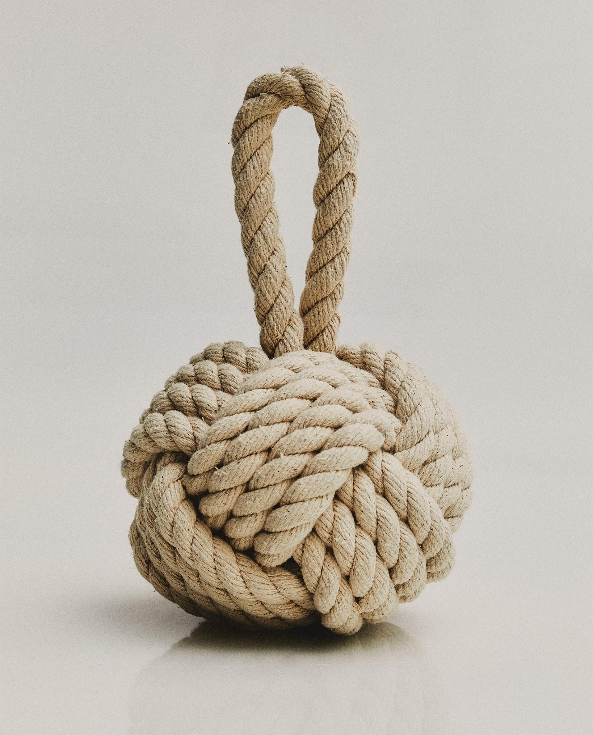 KNOTTED DOORSTOP | Zara Home United States of America
