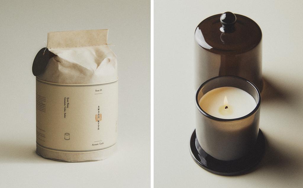 (140 G) AMBER MYTH SCENTED CANDLE (140 G) AMBER MYTH SCENTED CANDLE