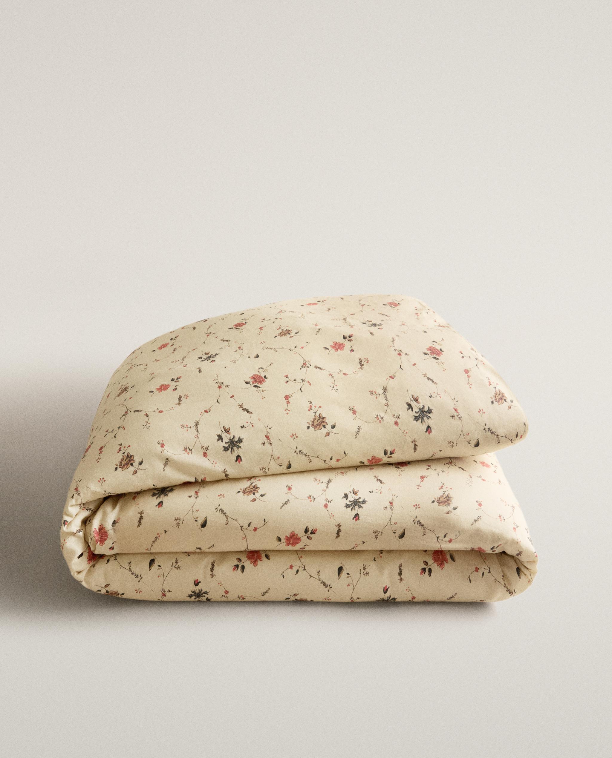 FLORAL COTTON LINEN BED LINEN | KATHARINE POLE product thumbnail 9