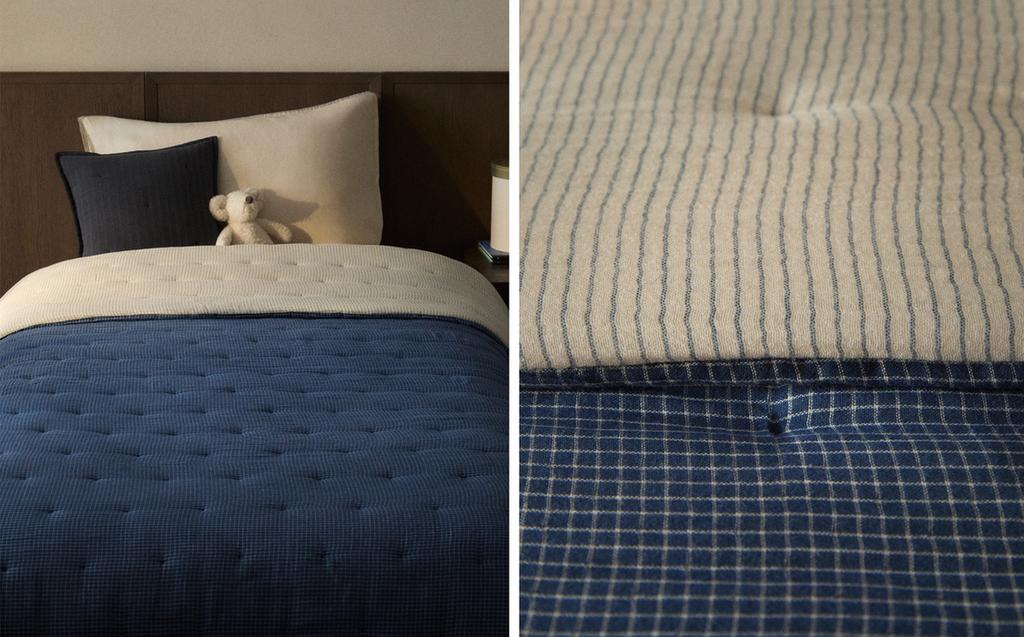 لحاف موسلين بوجهين للأطفال