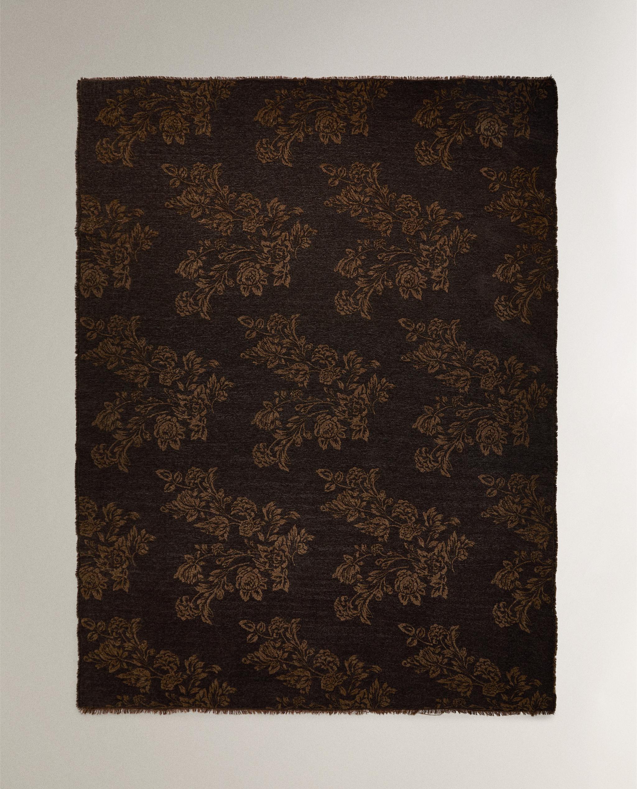 JACQUARD CHENILLE BLANKET | Zara Home United States of America