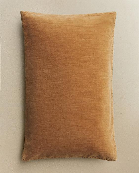 CAPA DE ALMOFADA DE VELUDO