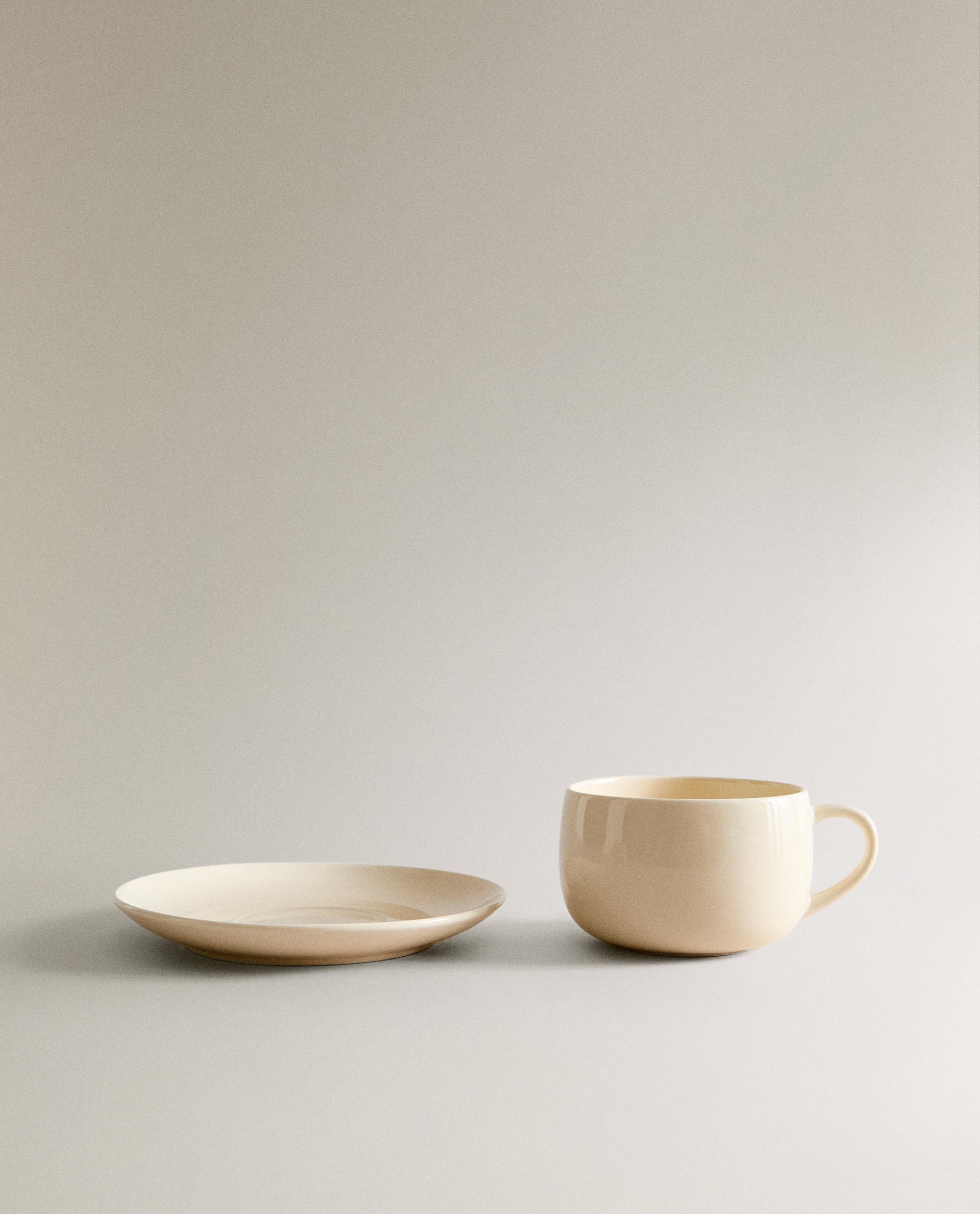 PLAIN STONEWARE TEACUP product thumbnail 14