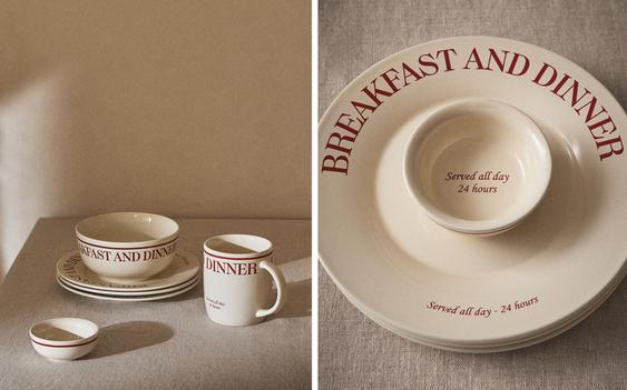 TABLEWARE TEXT