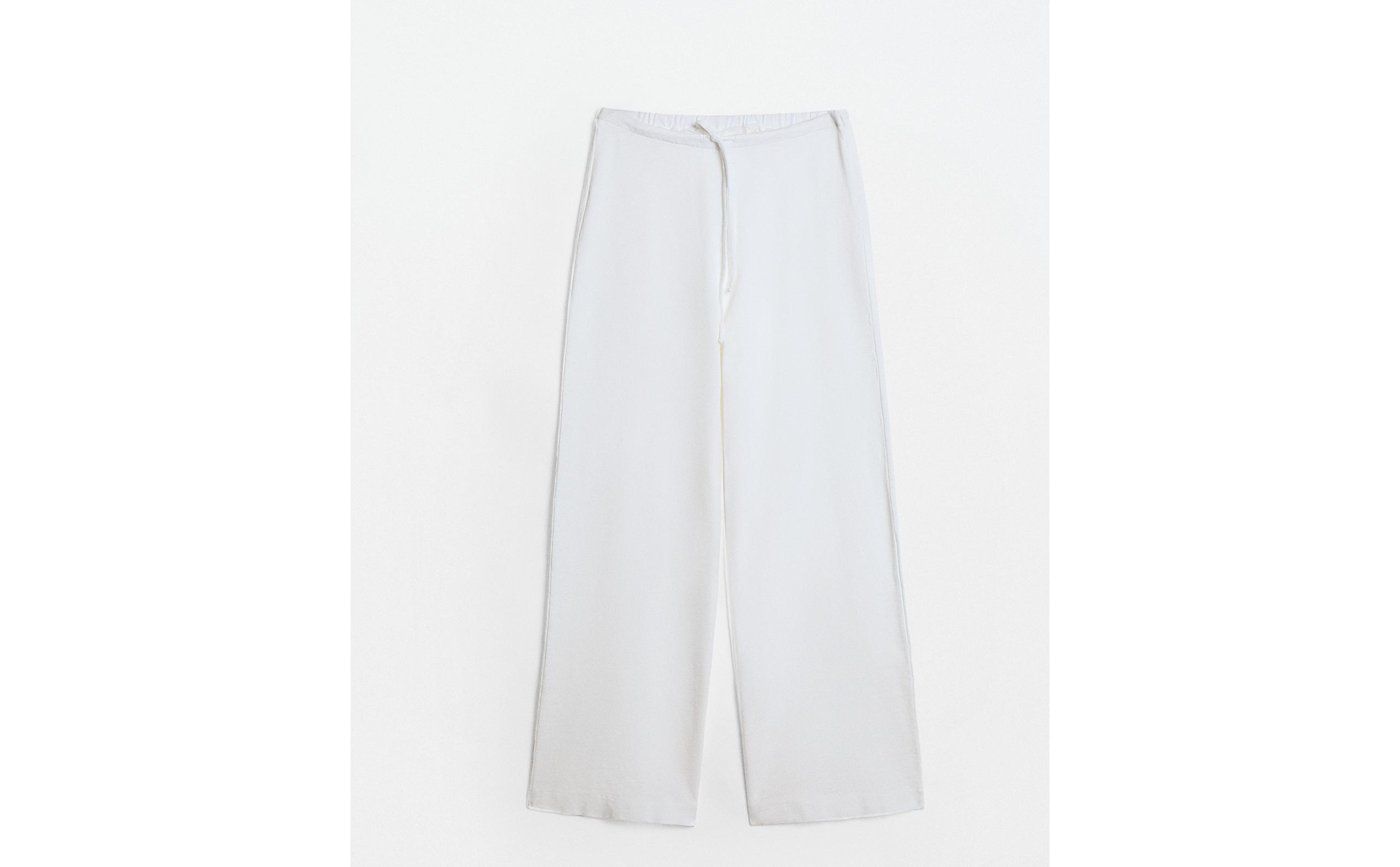 COTTON WIDE-LEG TROUSERS product thumbnail 9