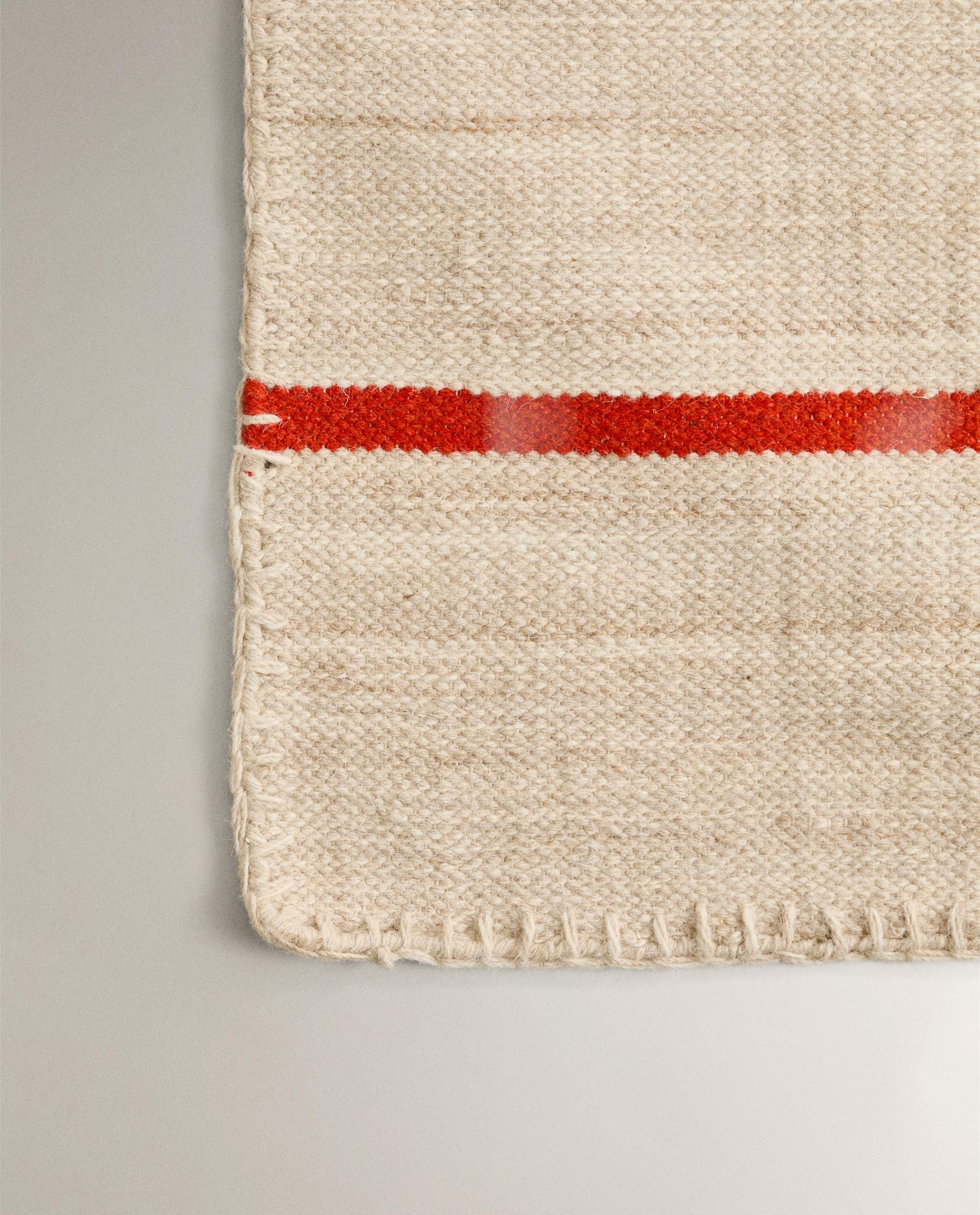 ウール＆コットン ステッチ ラグ X COLLAGERIE | Zara Home 日本