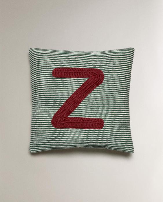 DJEČJI JASTUČIĆ S IZVEZENIM SLOVOM Z