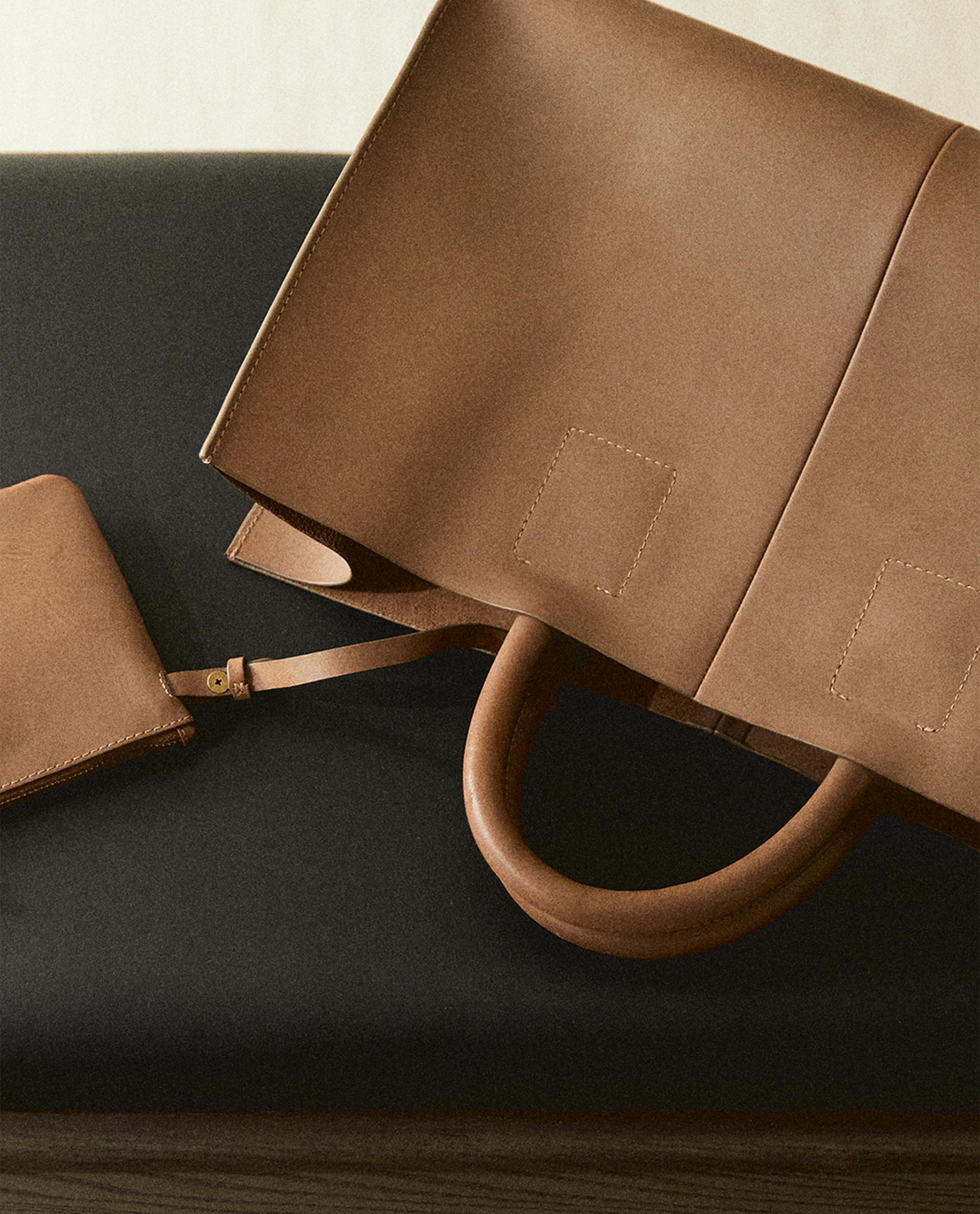 レザー ミニ トートバッグ | Zara Home 日本/Japan