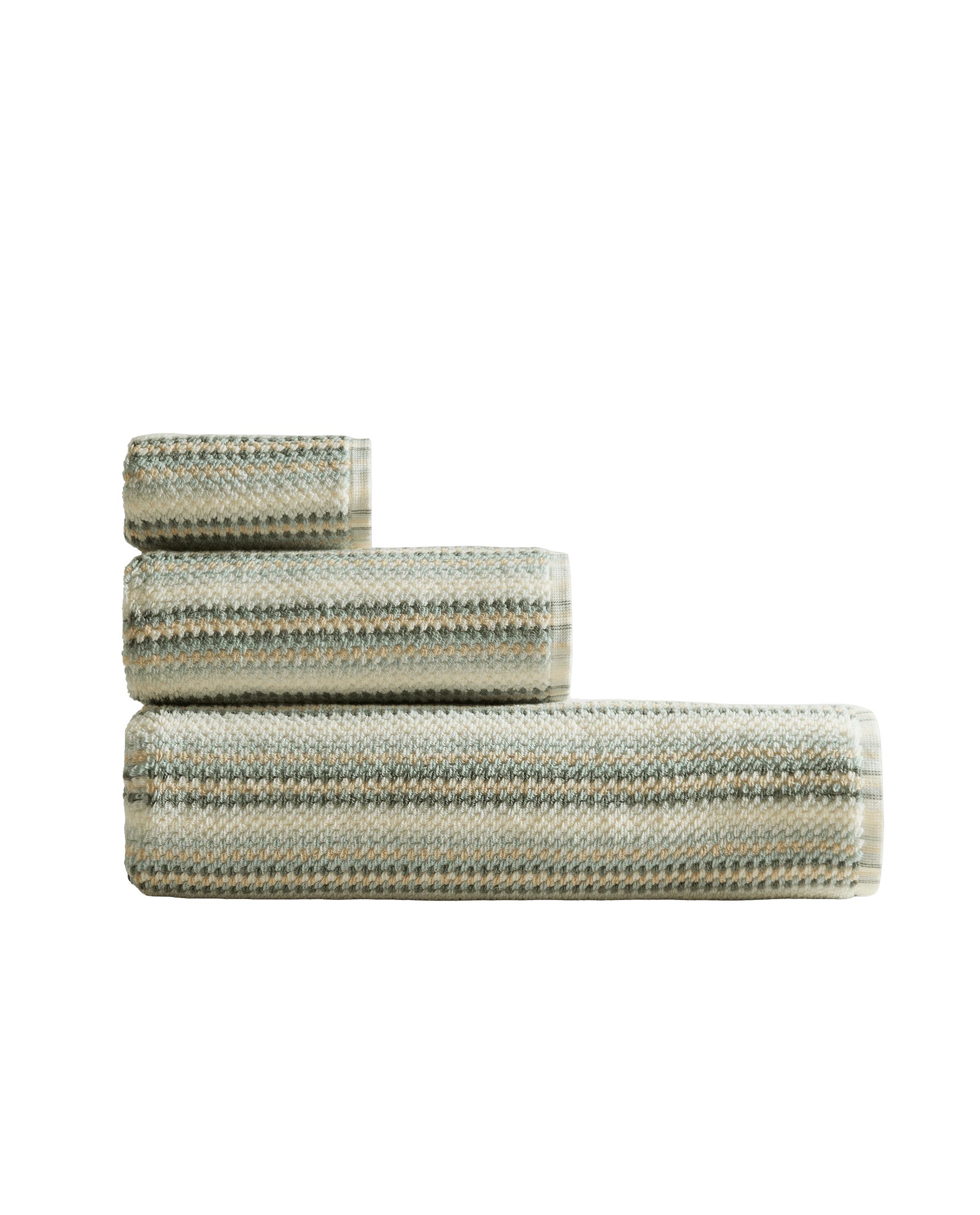 STRIPED COTTON BATH TOWEL product thumbnail 6